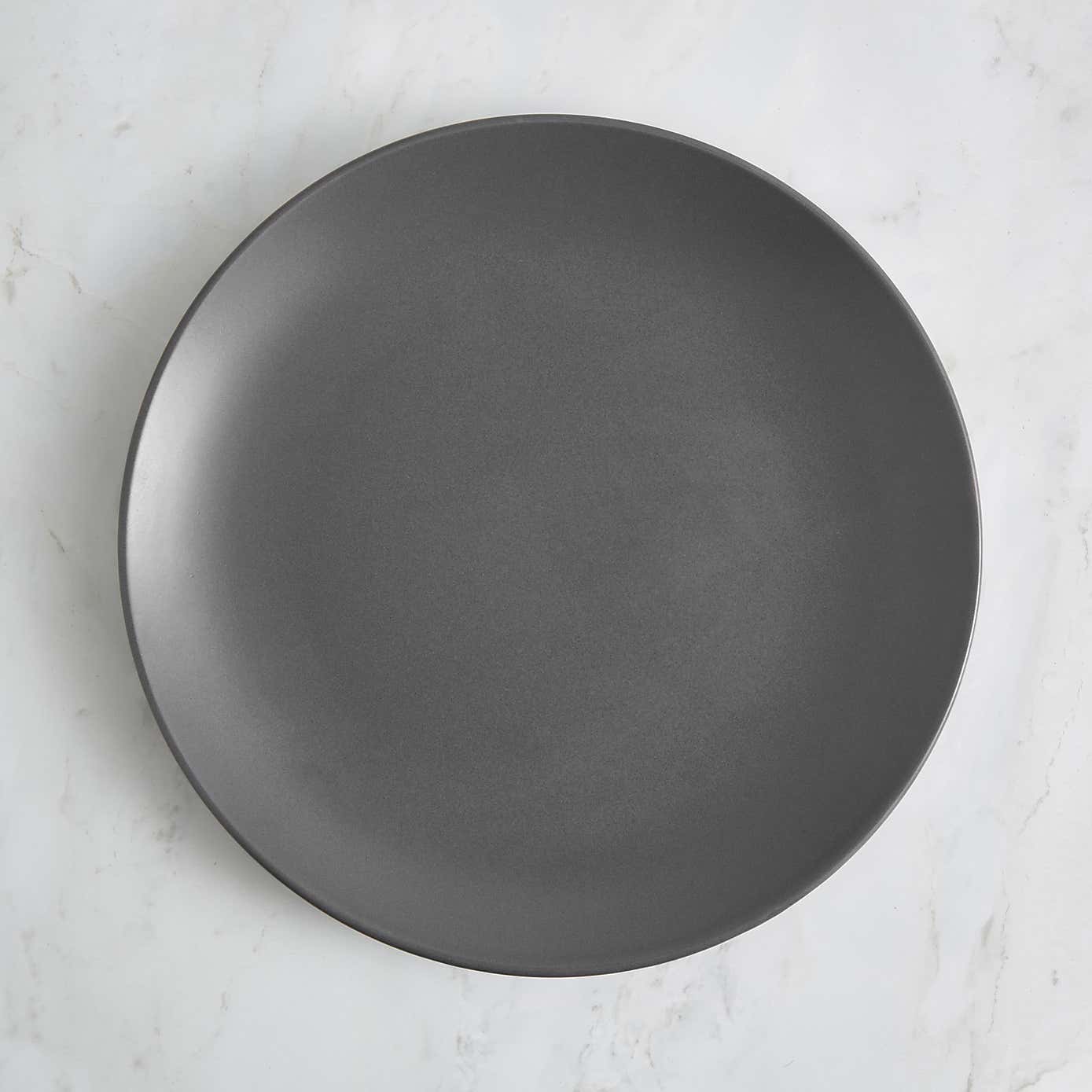 Stoneware Charcoal Dinner Plate