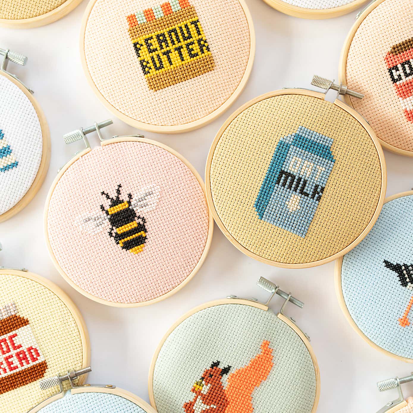 Cotton Clara Oatmilk Cross Stitch Kit