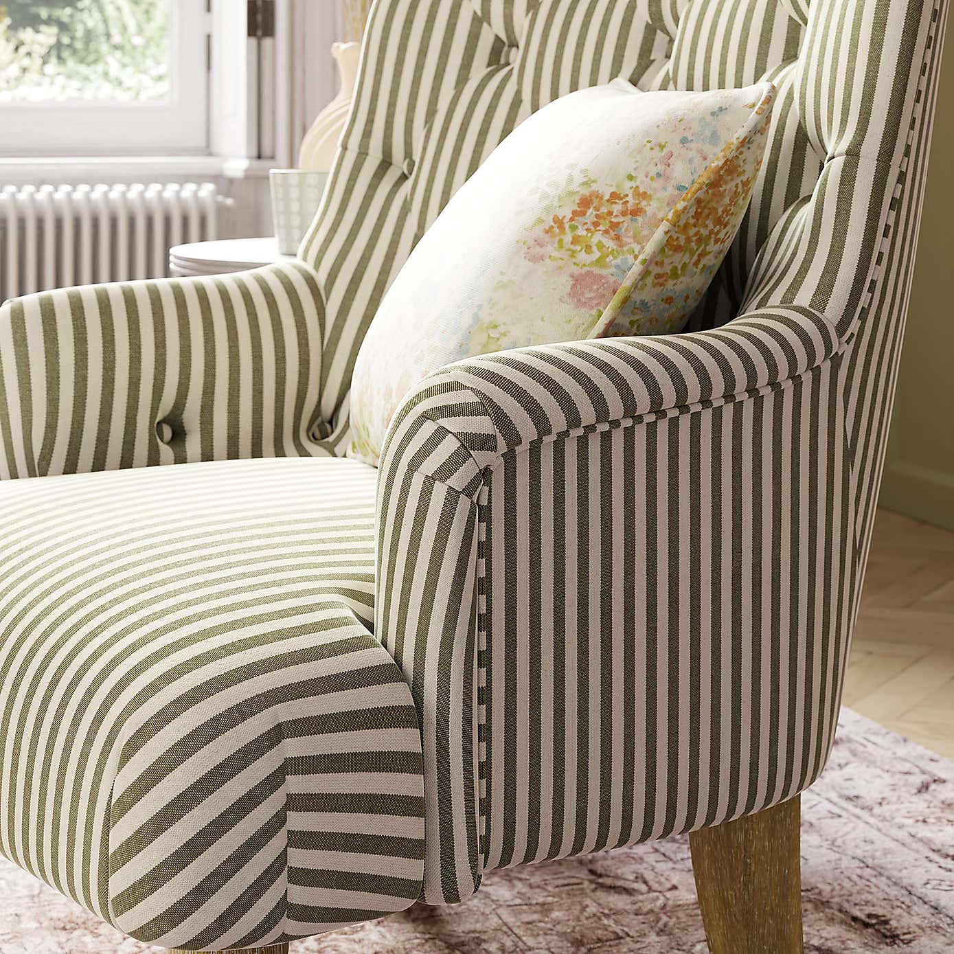 Arianna Linford Stripe Armchair