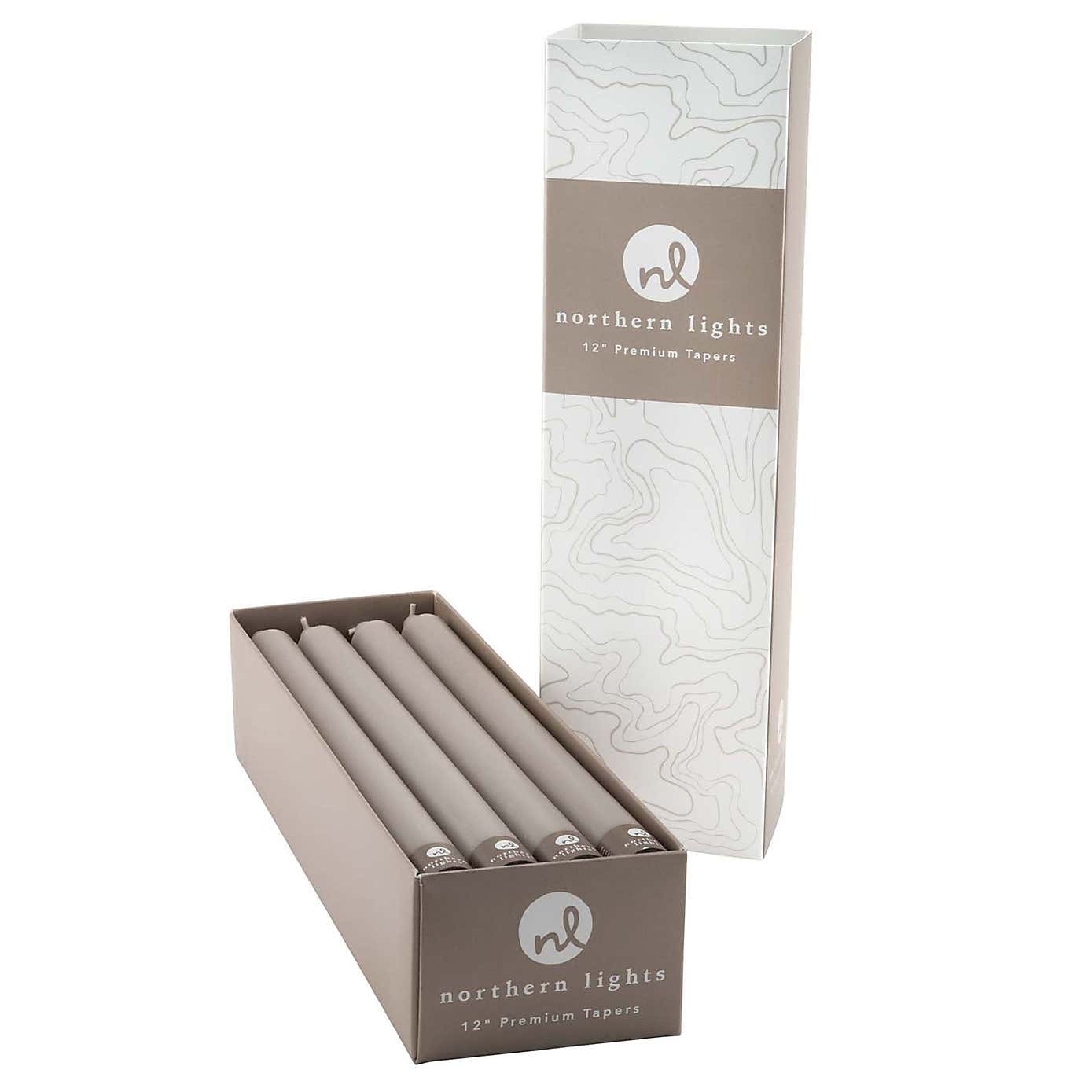 Northern Lights Pack of 12 Taper Candles
