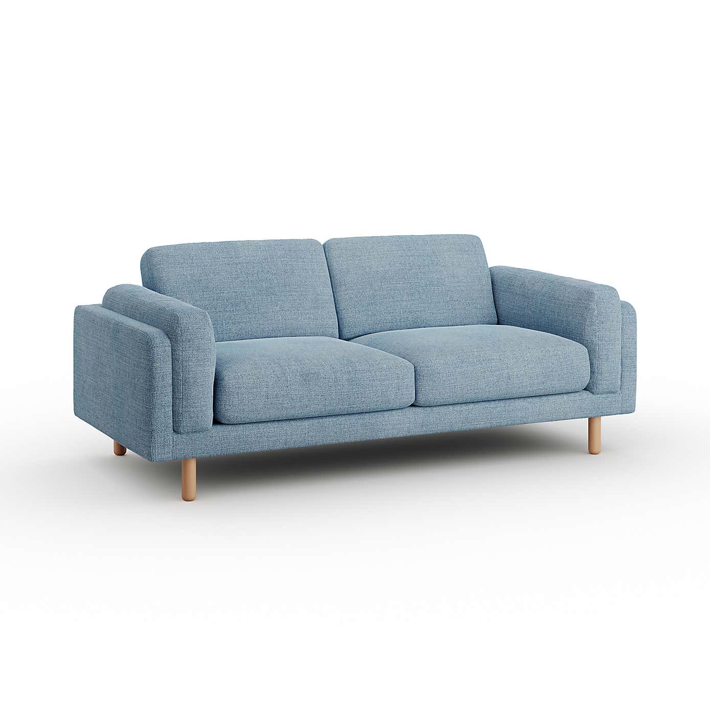 Newton Chunky Tonal Weave 3 Seater Sofa