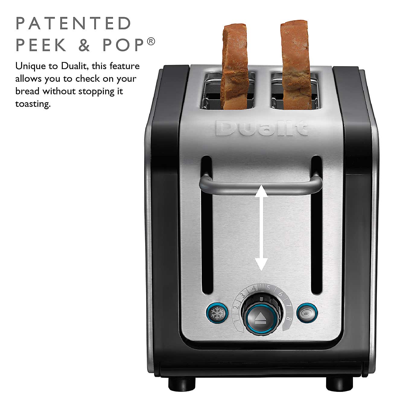 Dualit Architect Stainless Steel 2 Slot Toaster