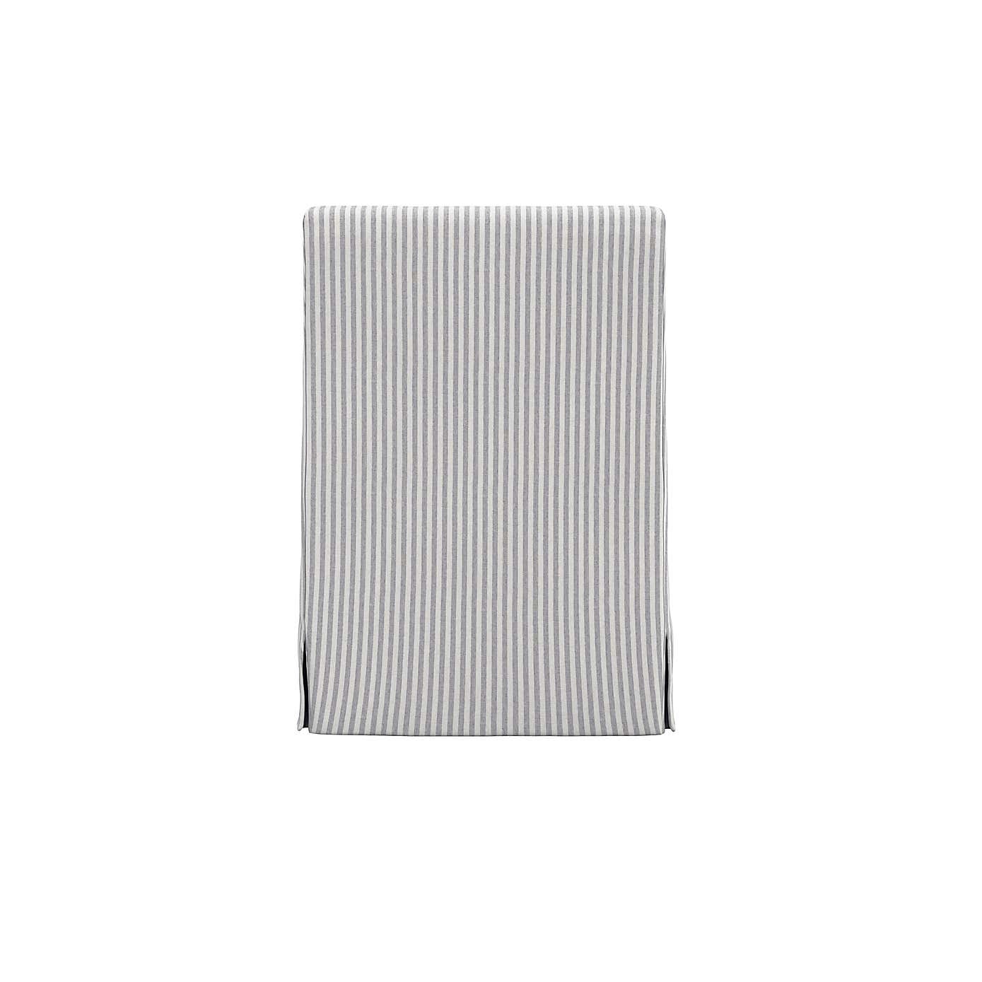 Hettie Dining Chair, Grey Stripe Fabric