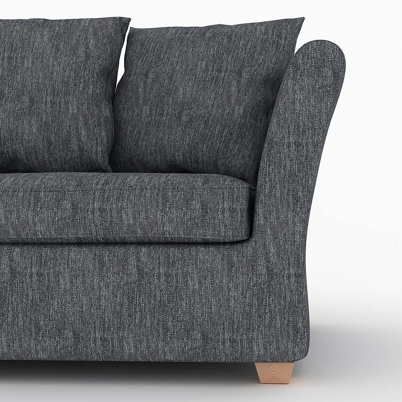 Emmett Chenille 2 Seater Double Sofa Bed