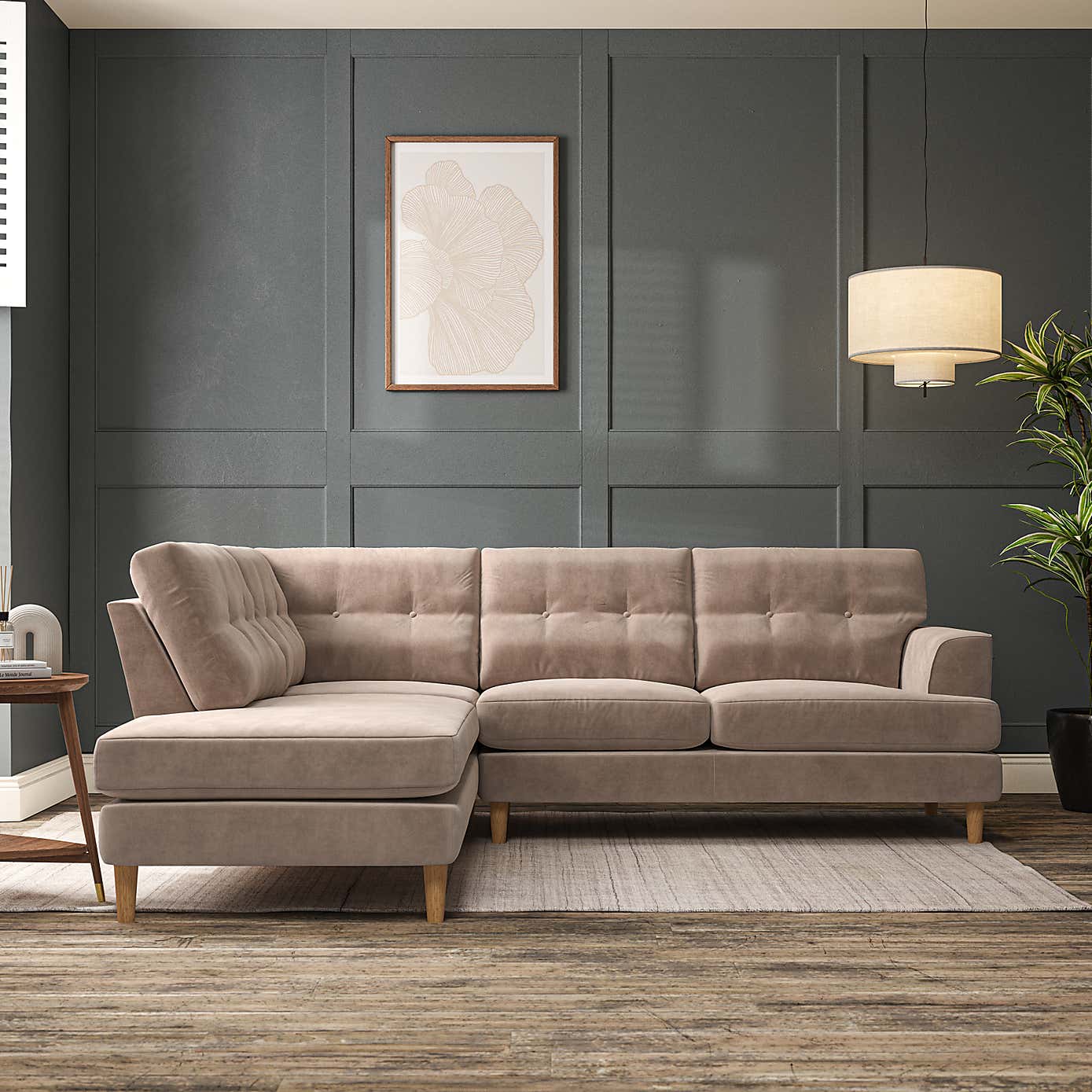 Cooper 4 Seater Corner Chaise Sofa