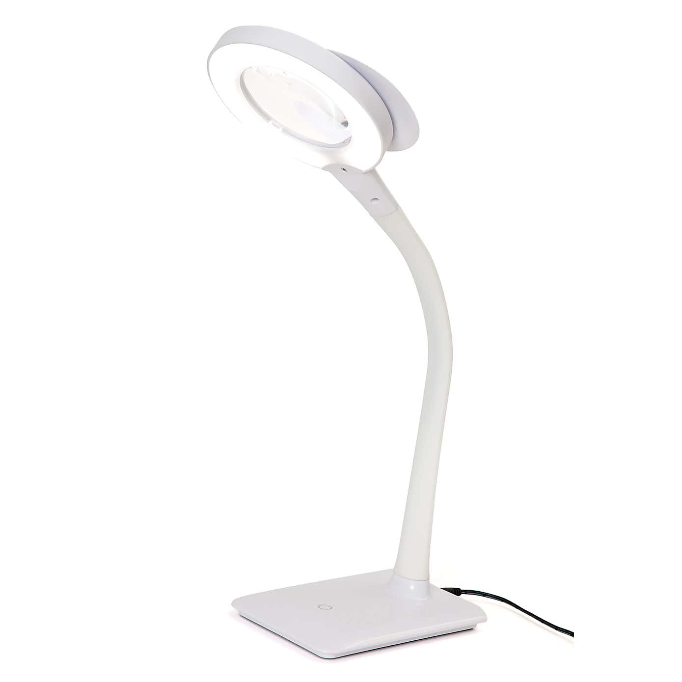 Magnifying LED Desk Lamp