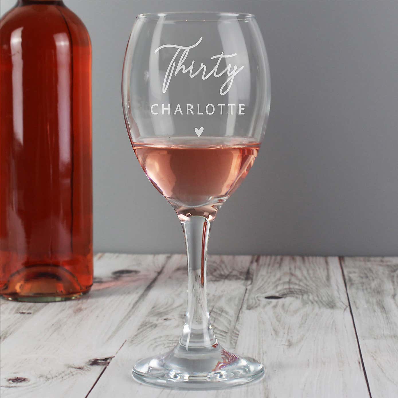 Personalised Birthday Wine Glass