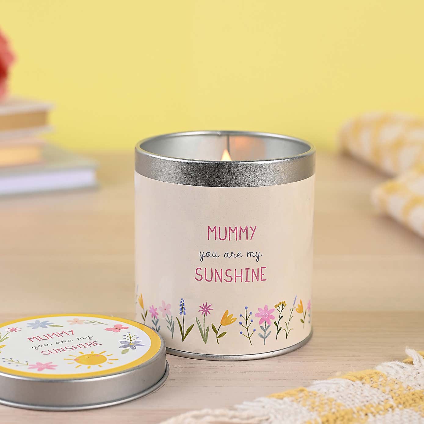 Lemon Mummy Tin Candle