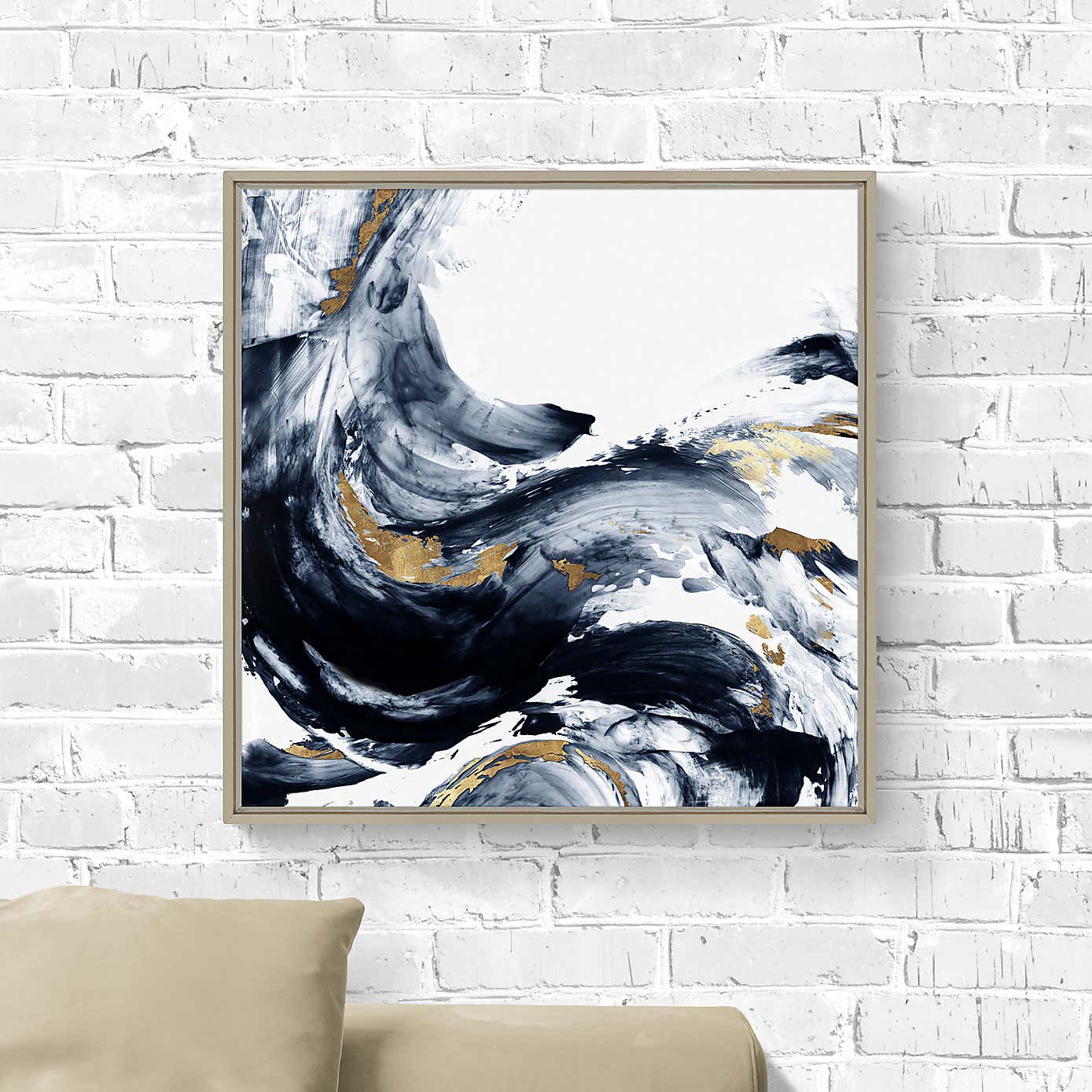 Faded Memories II by PI Studio Framed Canvas