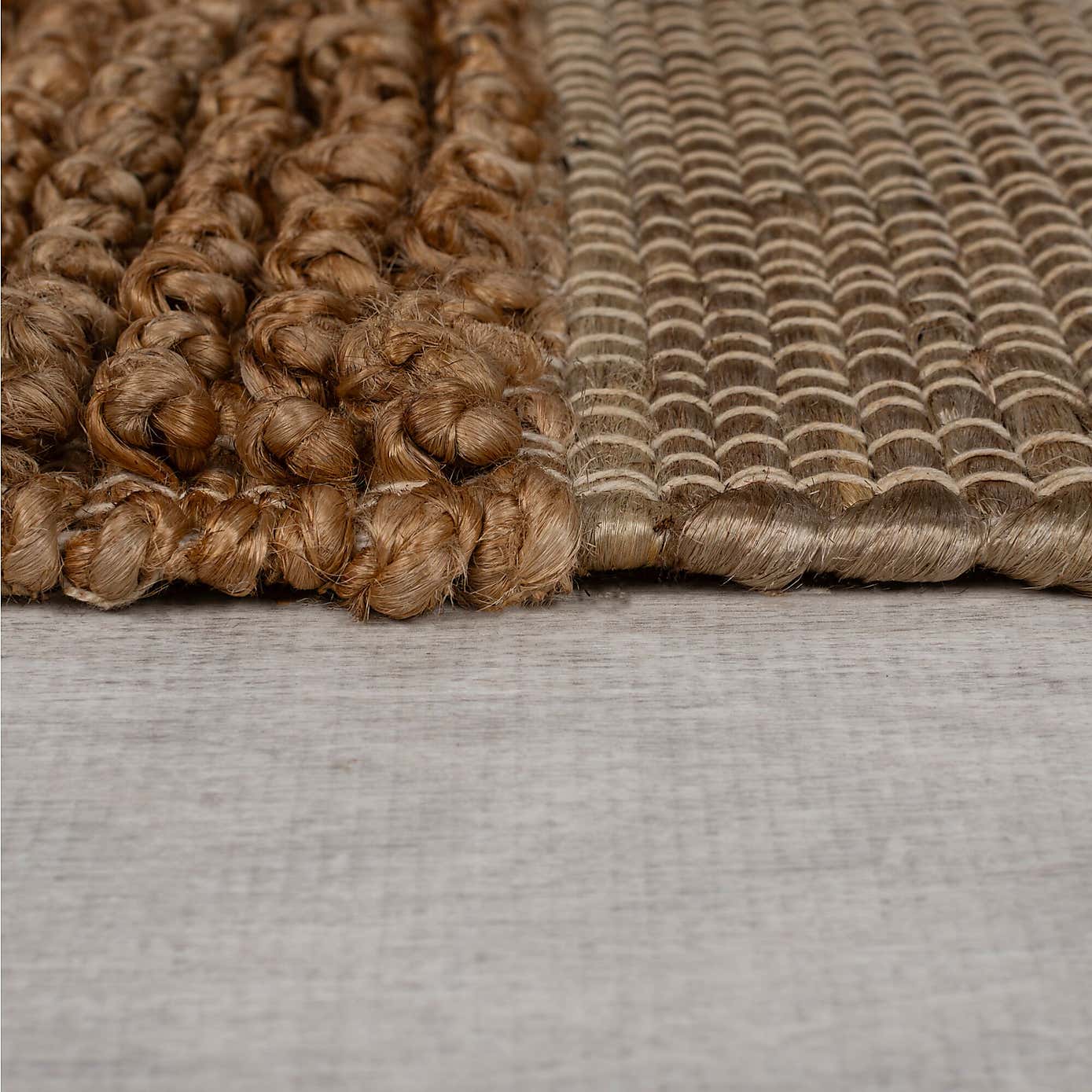 Jute Braided Patchwork Runner