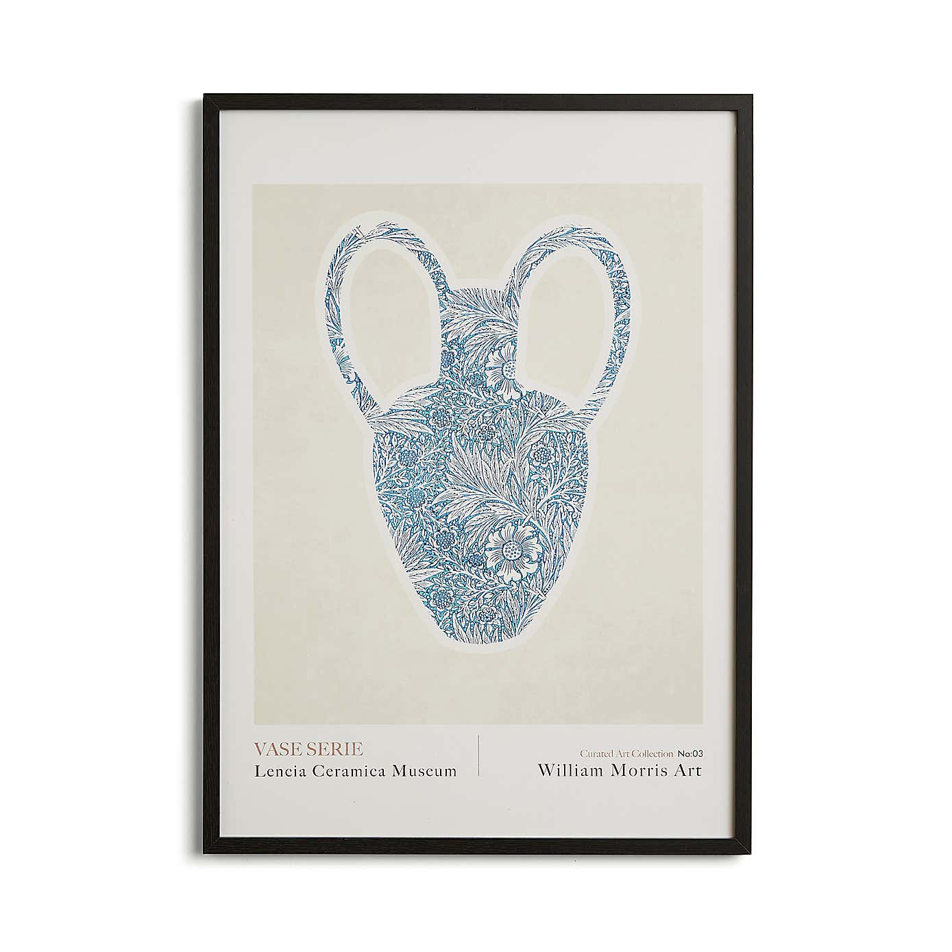Vase Series No. 03 by William Morris Framed Print