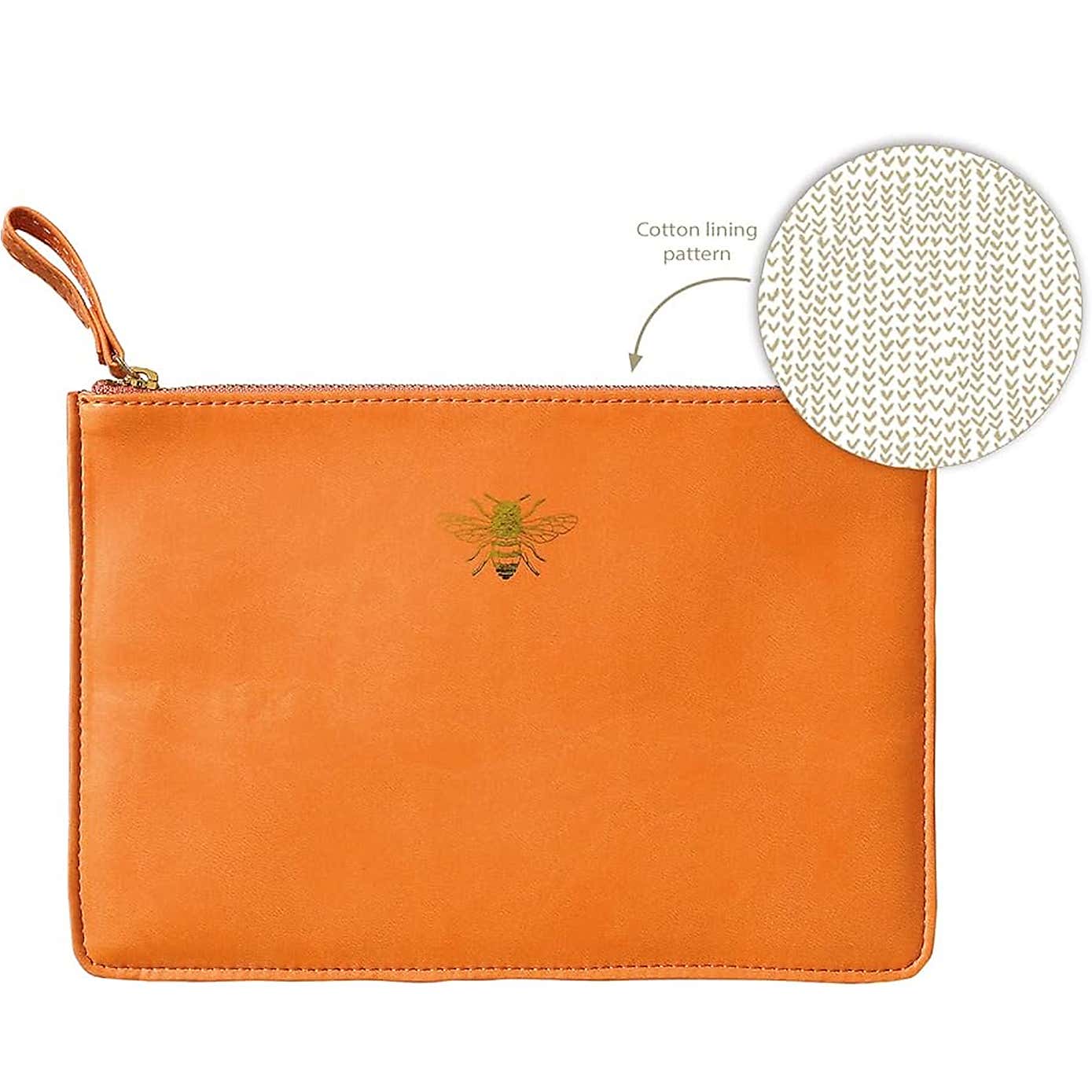 Brandvine Bee Orange Pouch