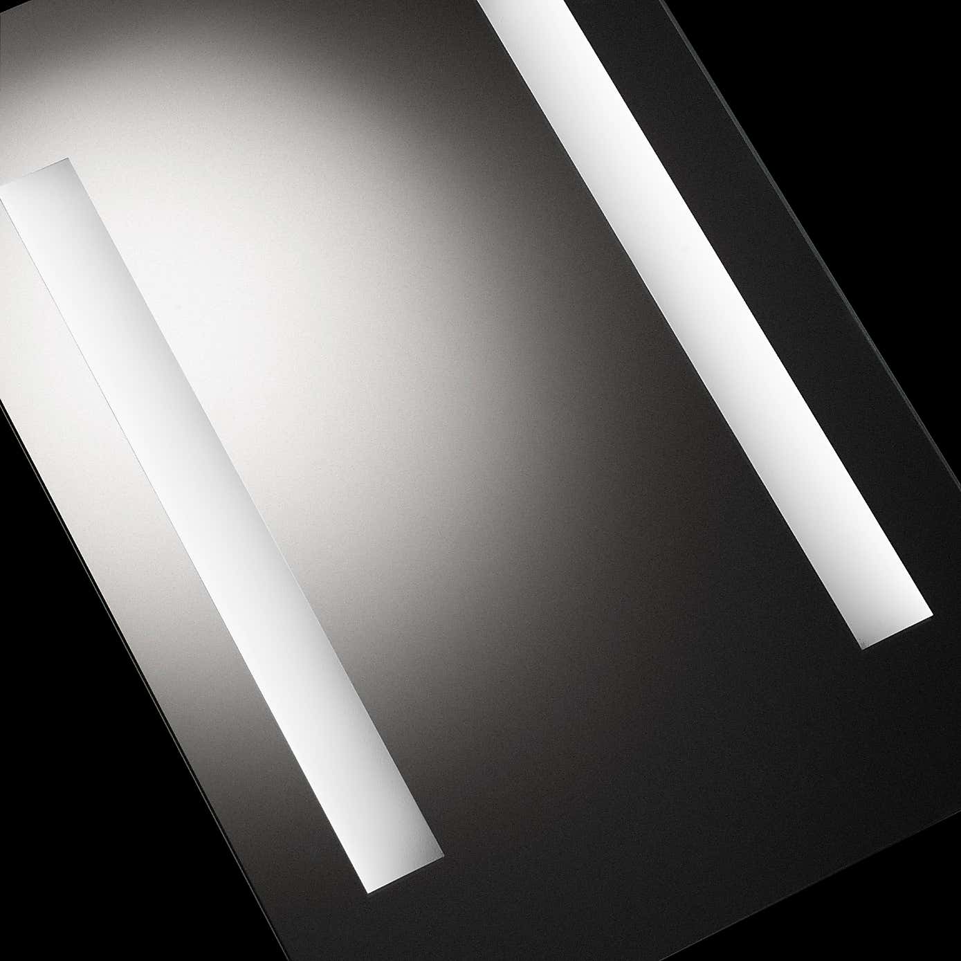 Malham Rectangle LED Wall Mirror