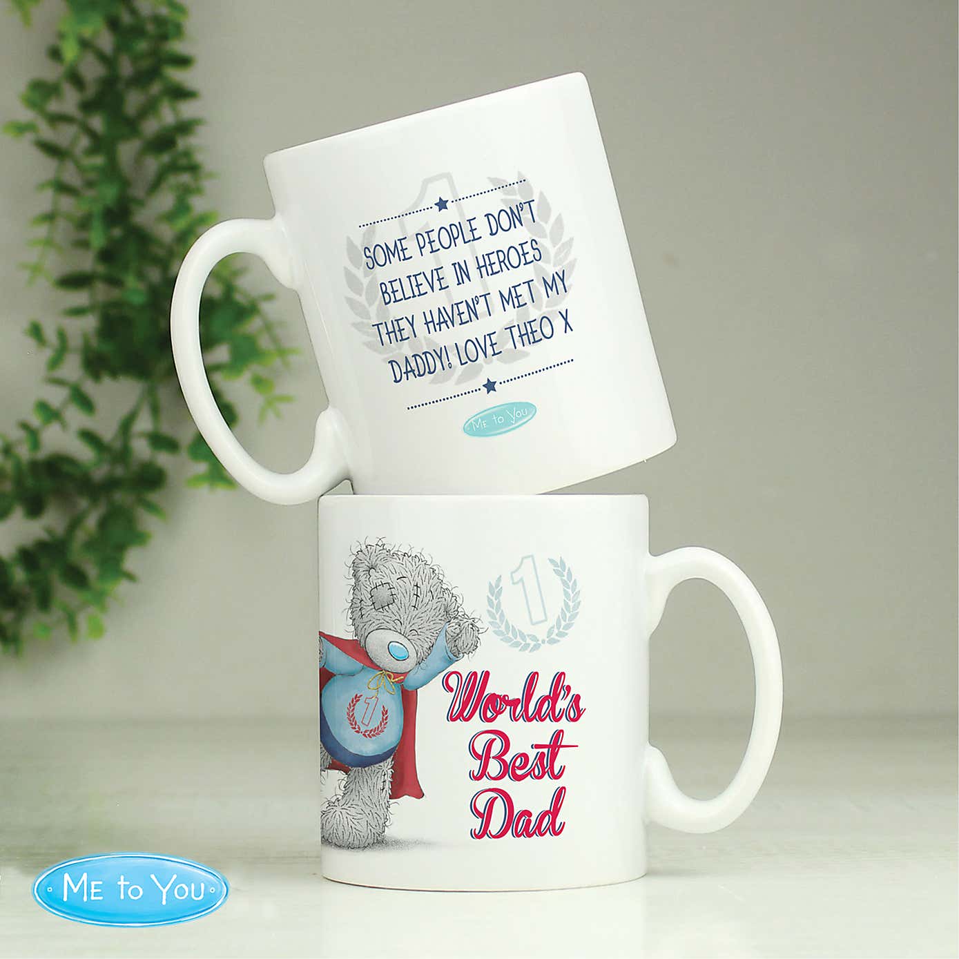 Personalised Me To You Super Hero Mug