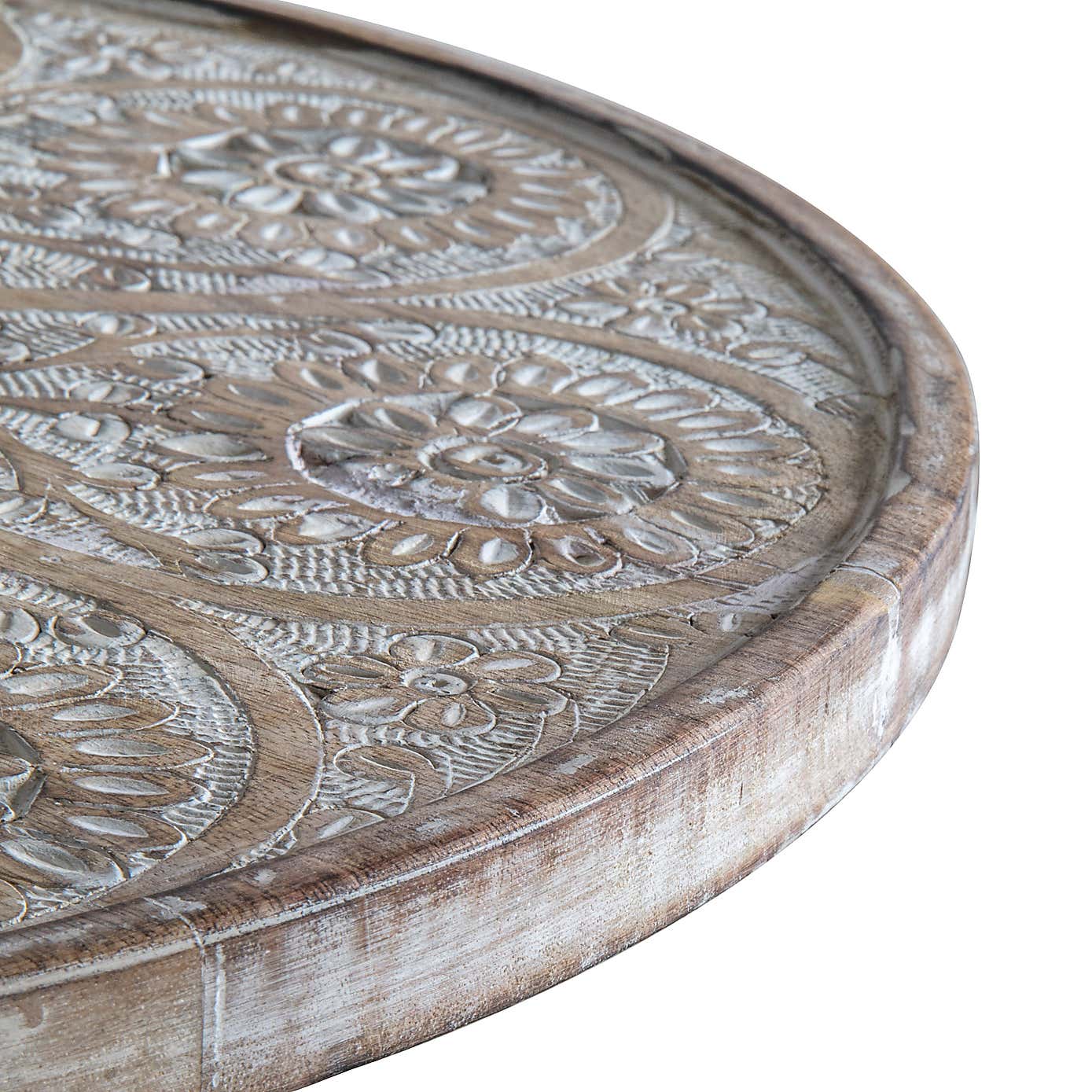 Brede Side Table, Natural White