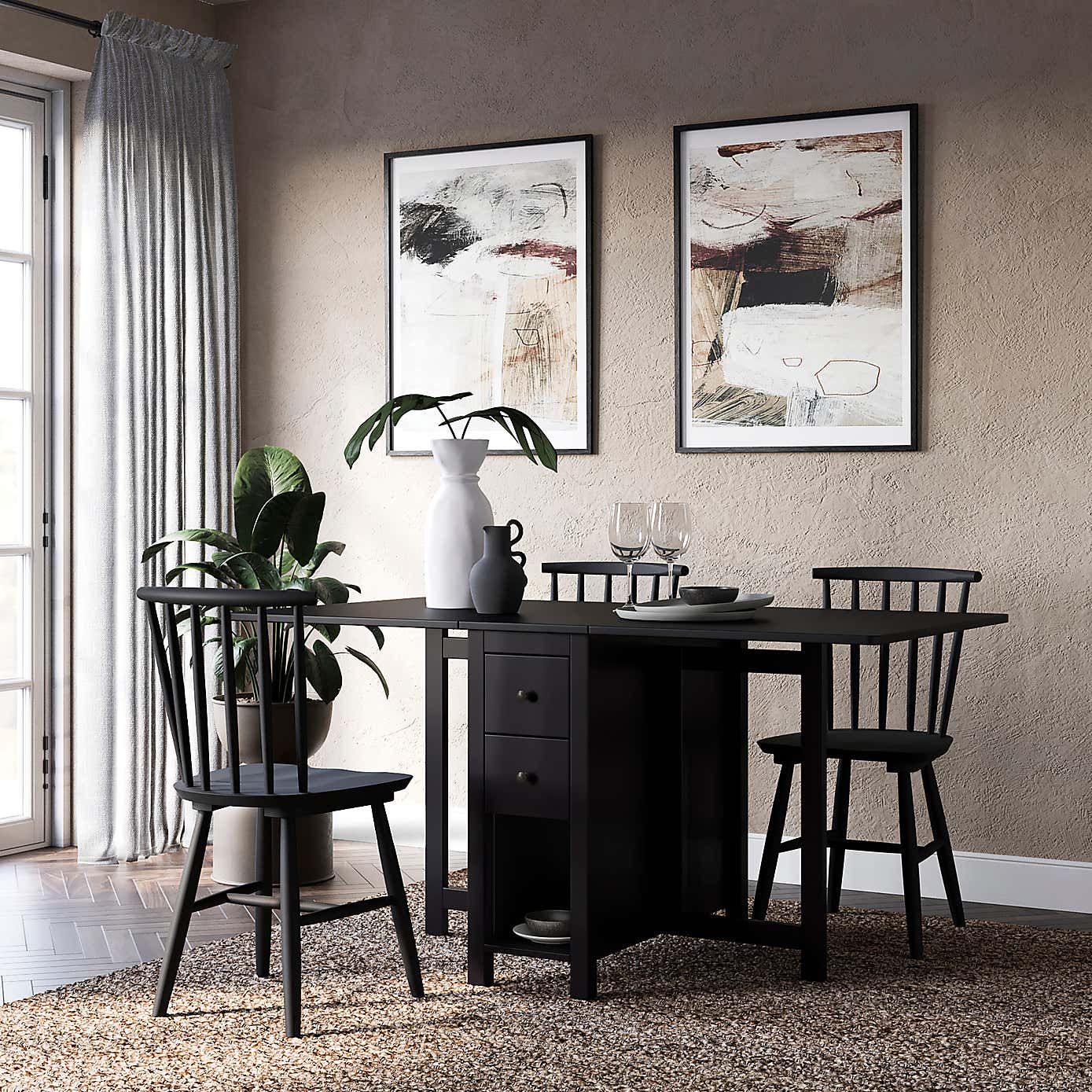 Lynton Extendable Dropleaf Dining Table