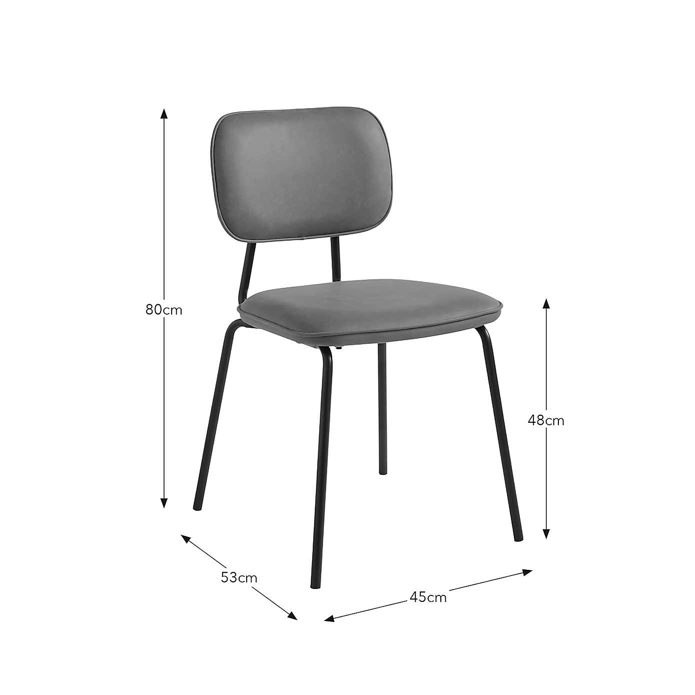 Barker Set of 2 Dining Chairs