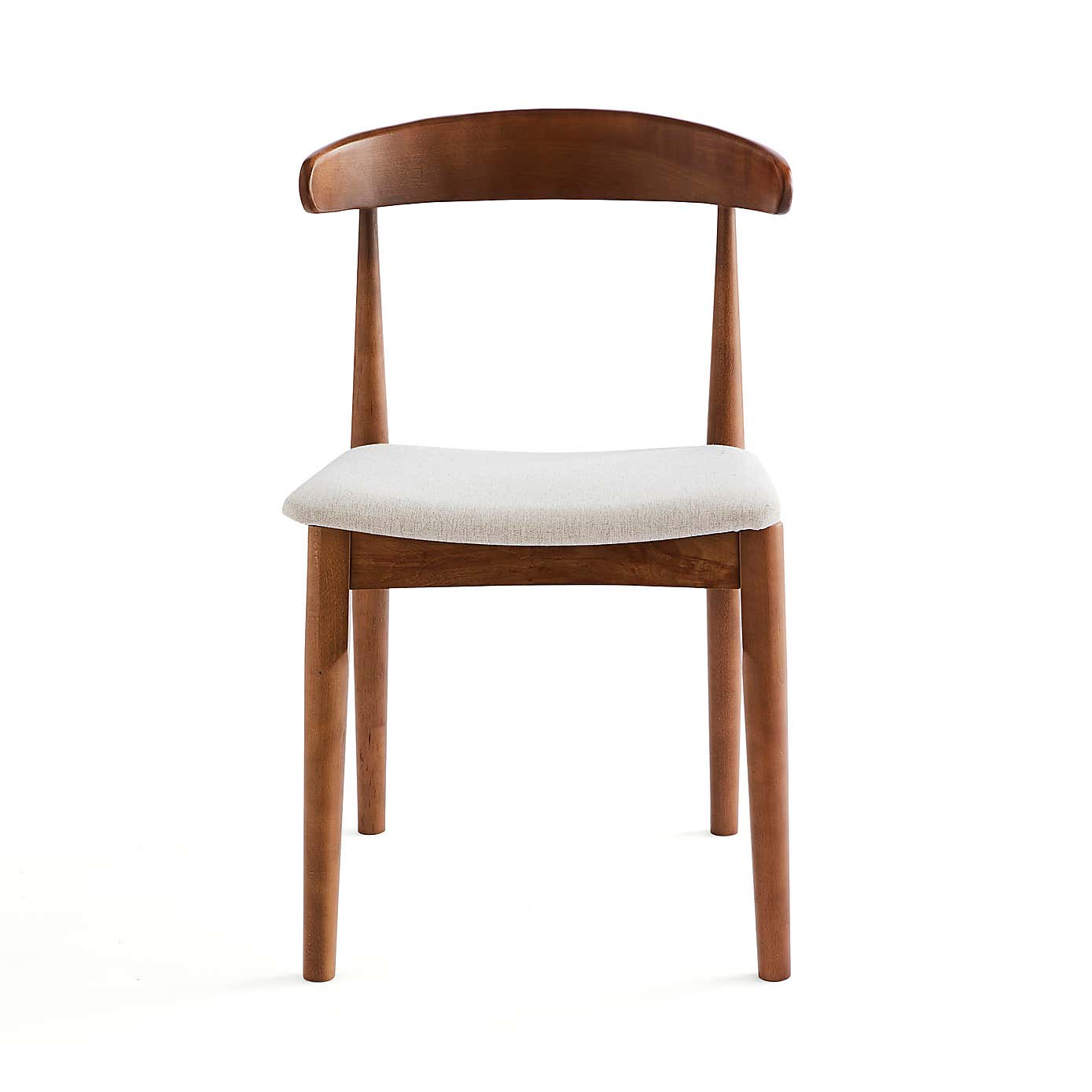 Elements Alva Dining Chair, Natural Fabric