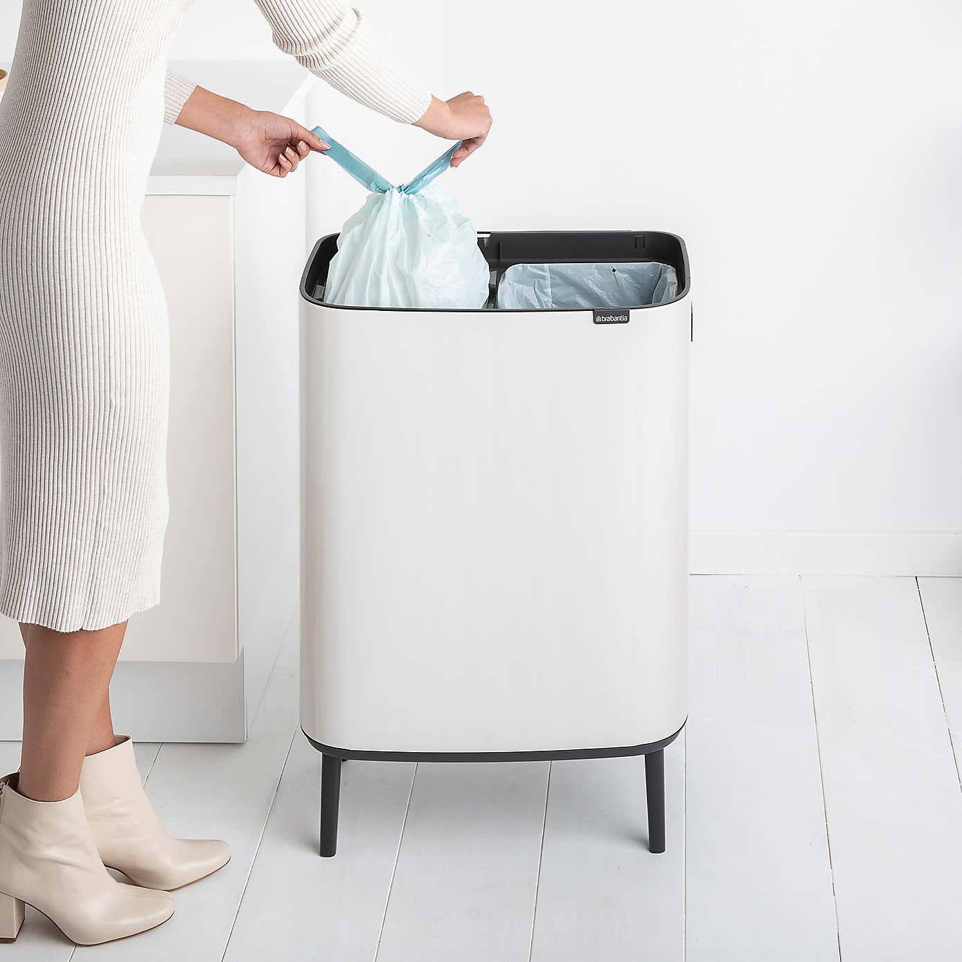 Brabantia Bo 2 x 30L Touch Bin Hi