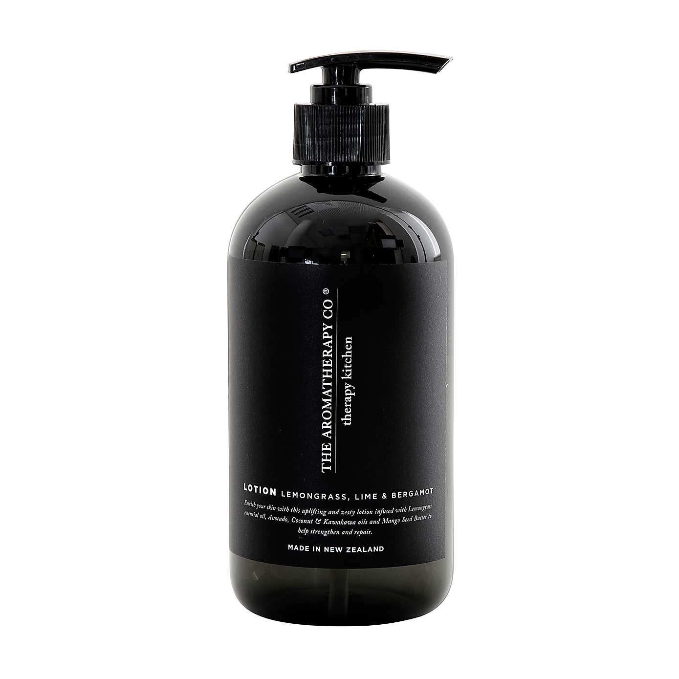 The Aromatherapy Co Therapy Kitchen Lemongrass Lime & Bergamot Hand Lotion