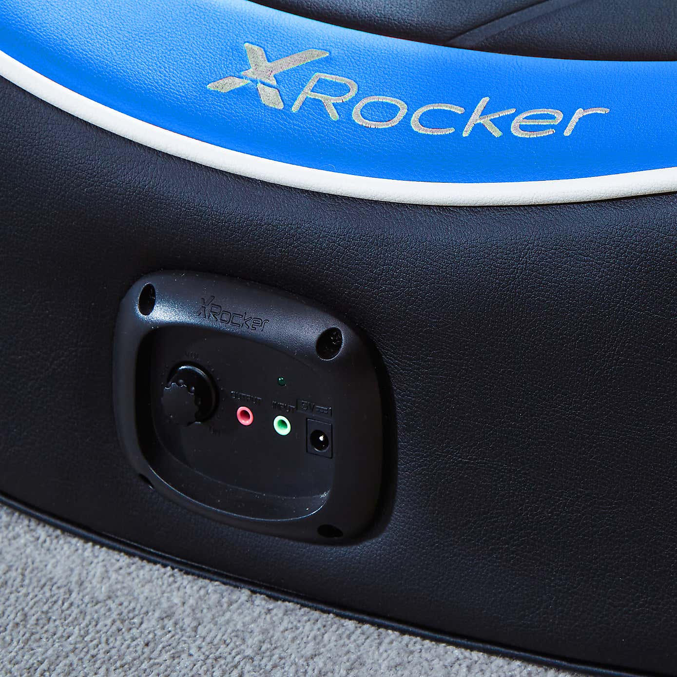 X Rocker Shadow 2.0 Stereo Audio Floor Rocker Gaming Chair