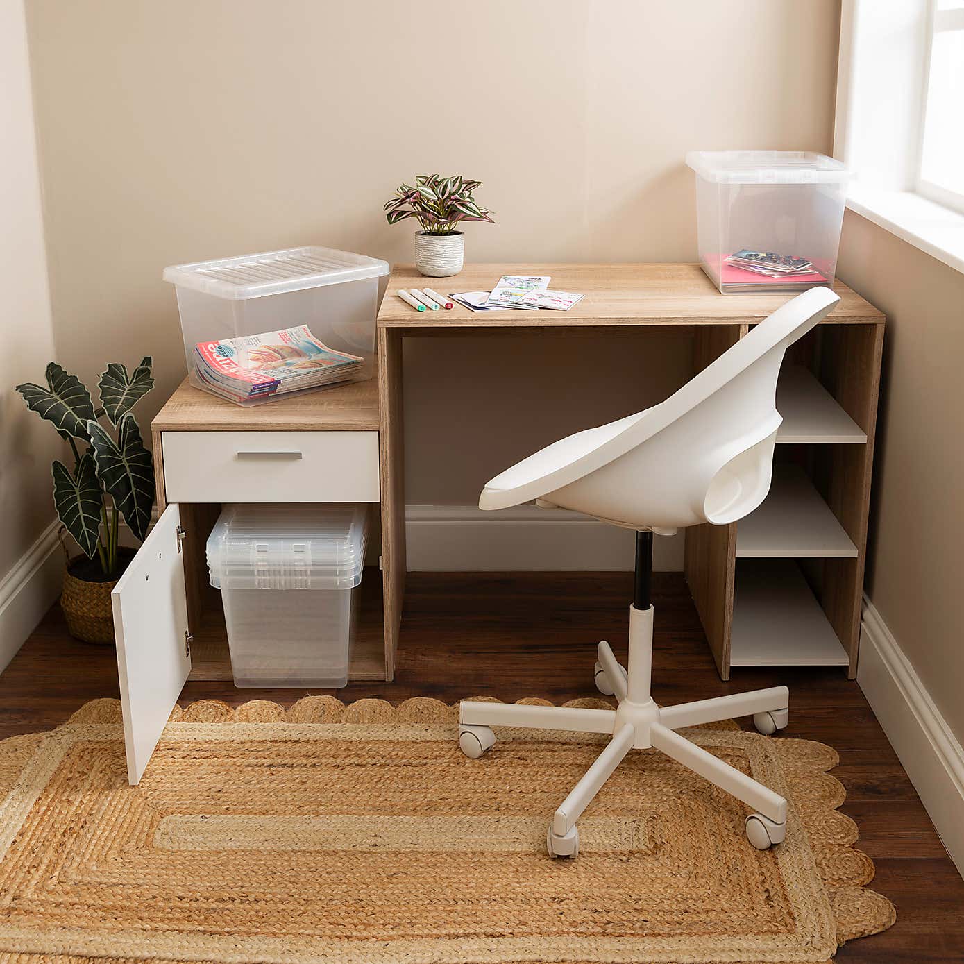 Wham Crystal Set of 5 Storage Boxes & Lids