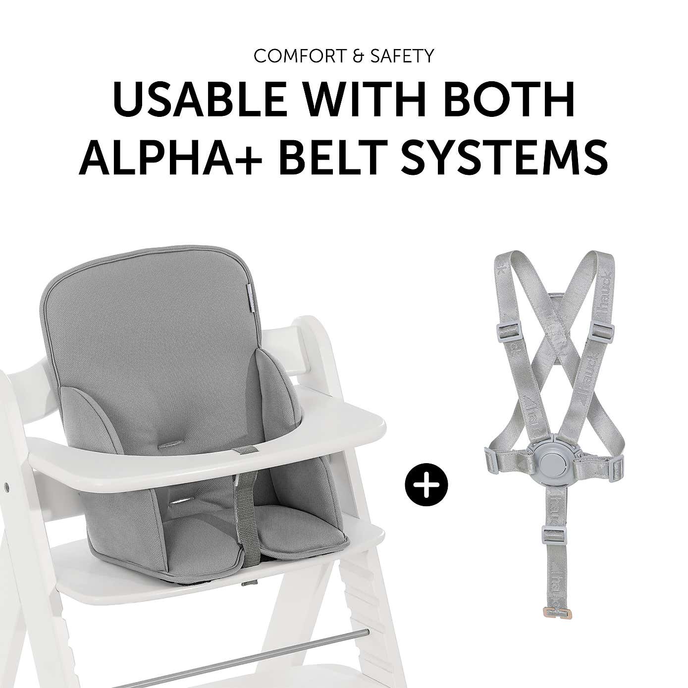 Hauck Alpha Cosy Comfort Highchair Cushion