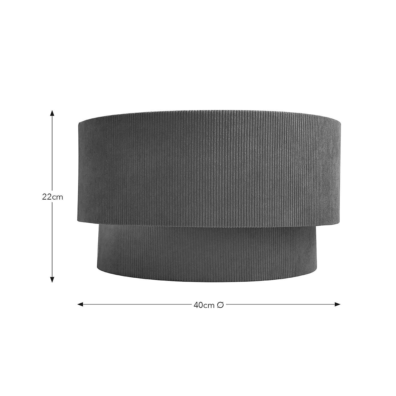 Peyton Cord Two Tier Lamp Shade