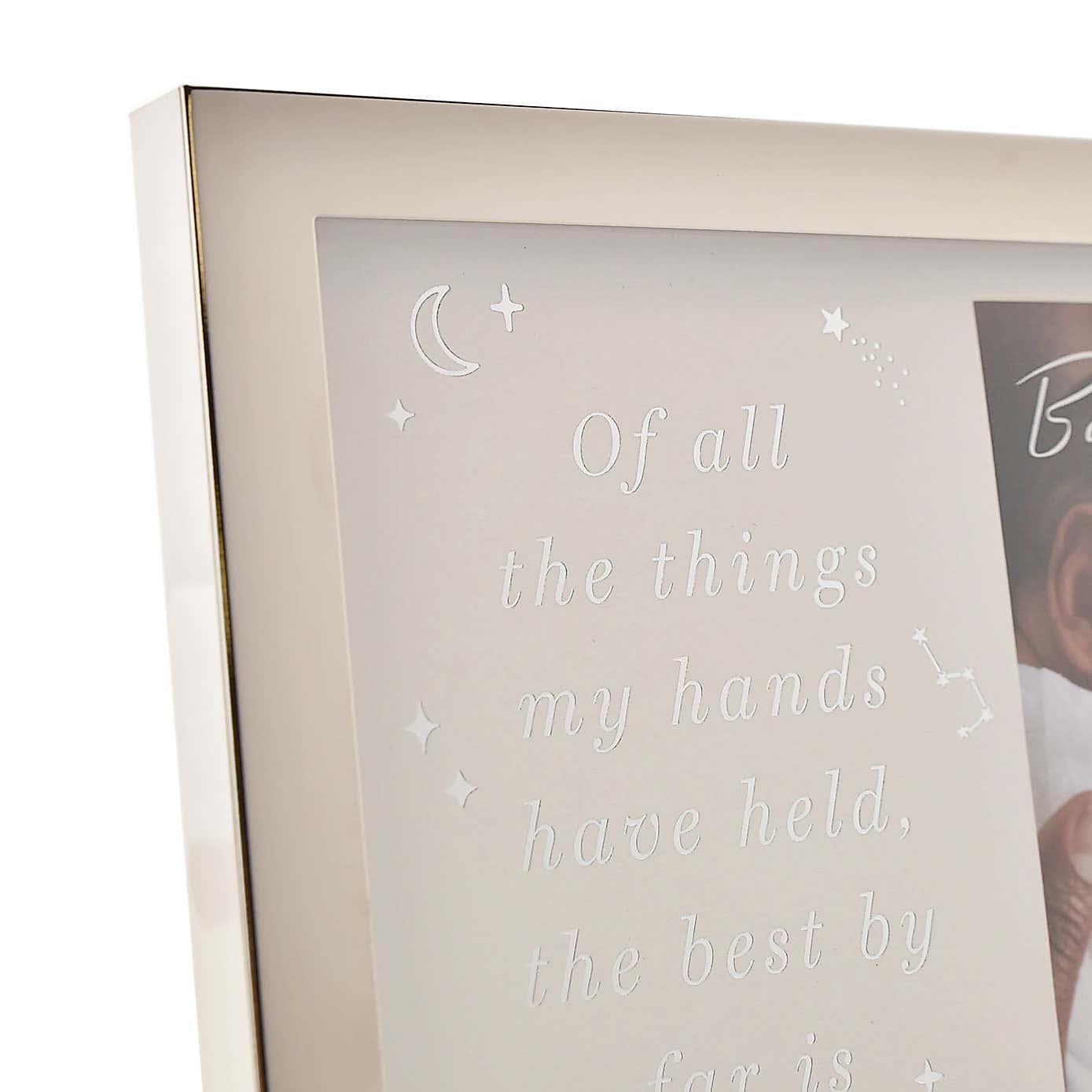 Bambino Metal Plated Of All The Things Photo Frame