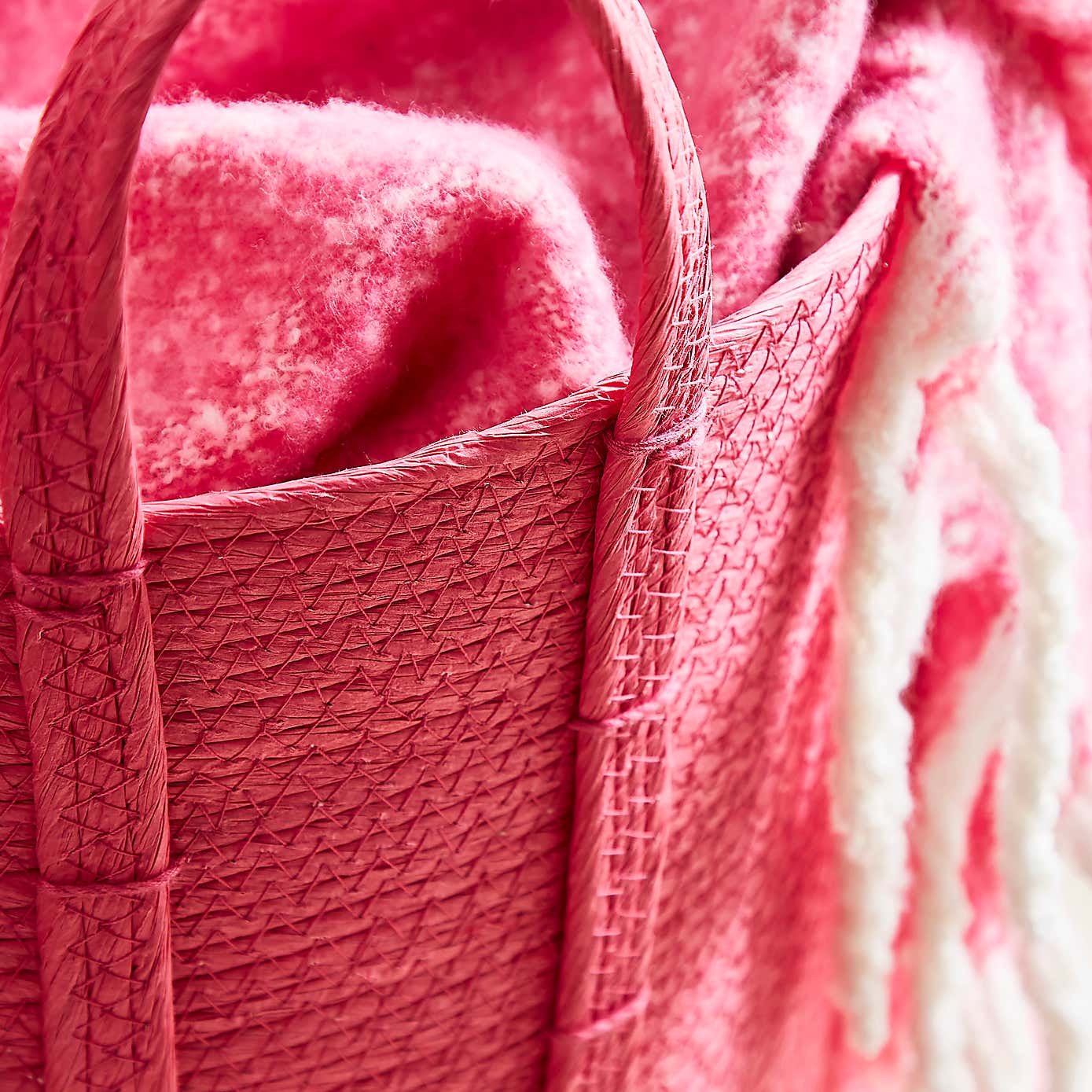 Block Colour Storage Basket