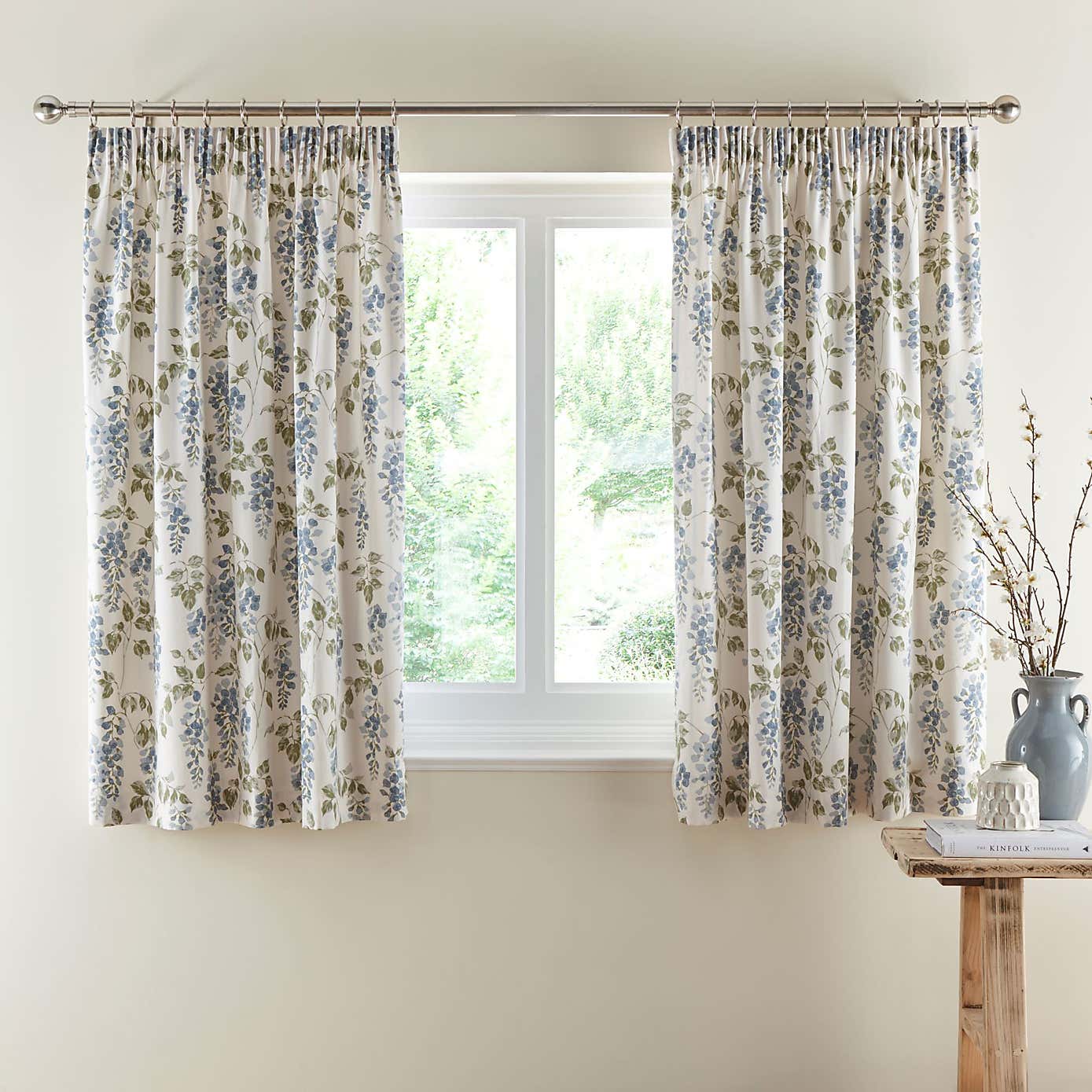 Wisteria Pencil Pleat Curtains