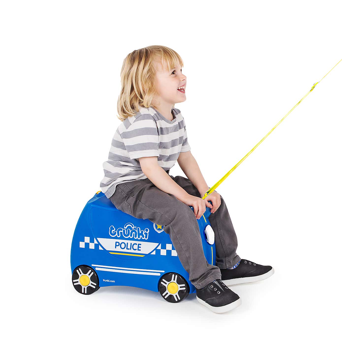 Trunki Percy the Police Car Ride On Suitcase