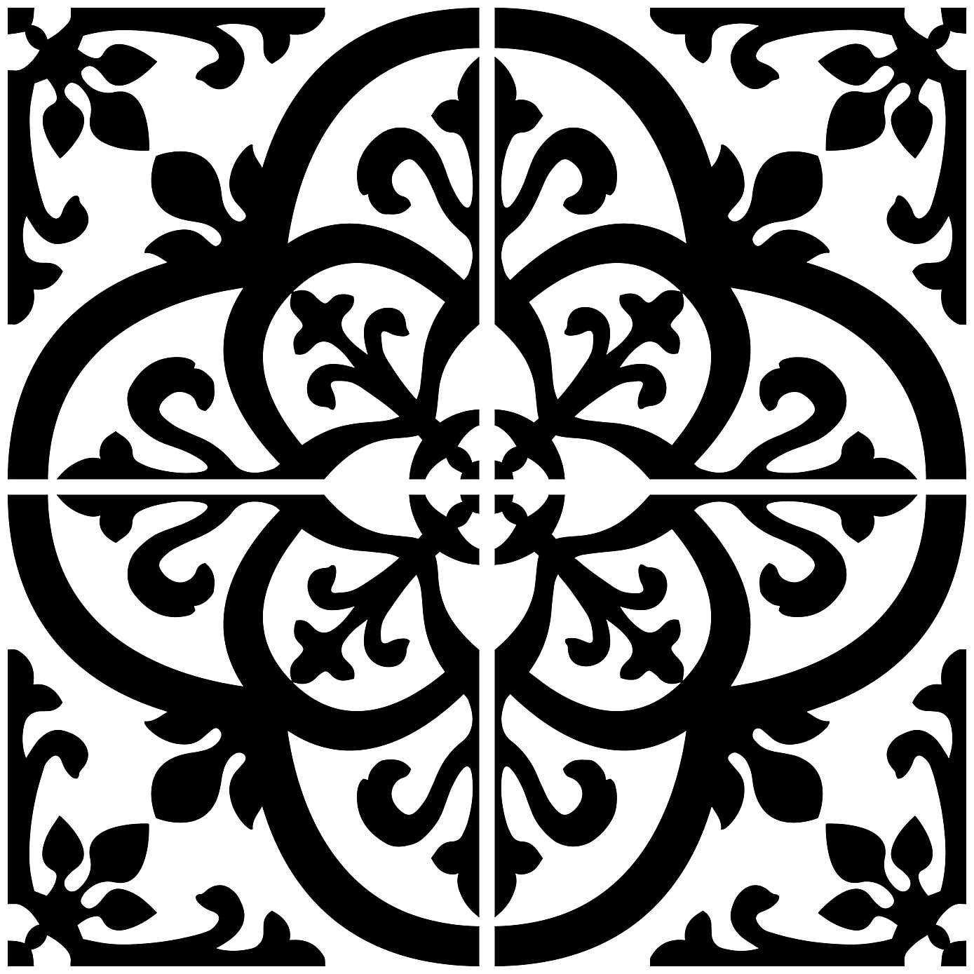 InHome Avignon Self Adhesive Backsplash Tiles