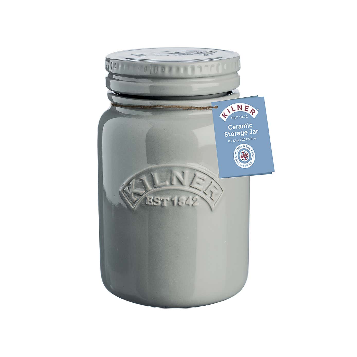Kilner Ceramic Storage Jar, 600ml