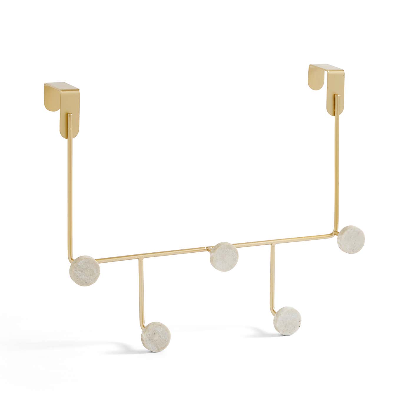 Marble Multi Overdoor Towel Hook