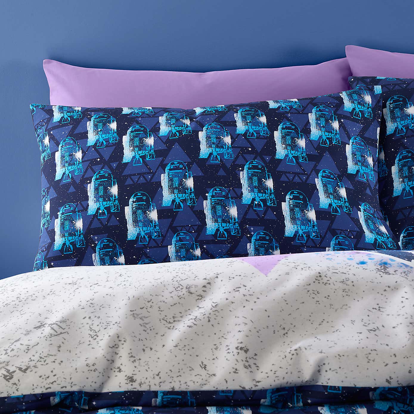 Star Wars R2D2 and C3PO Duvet Cover and Pillowcase Set