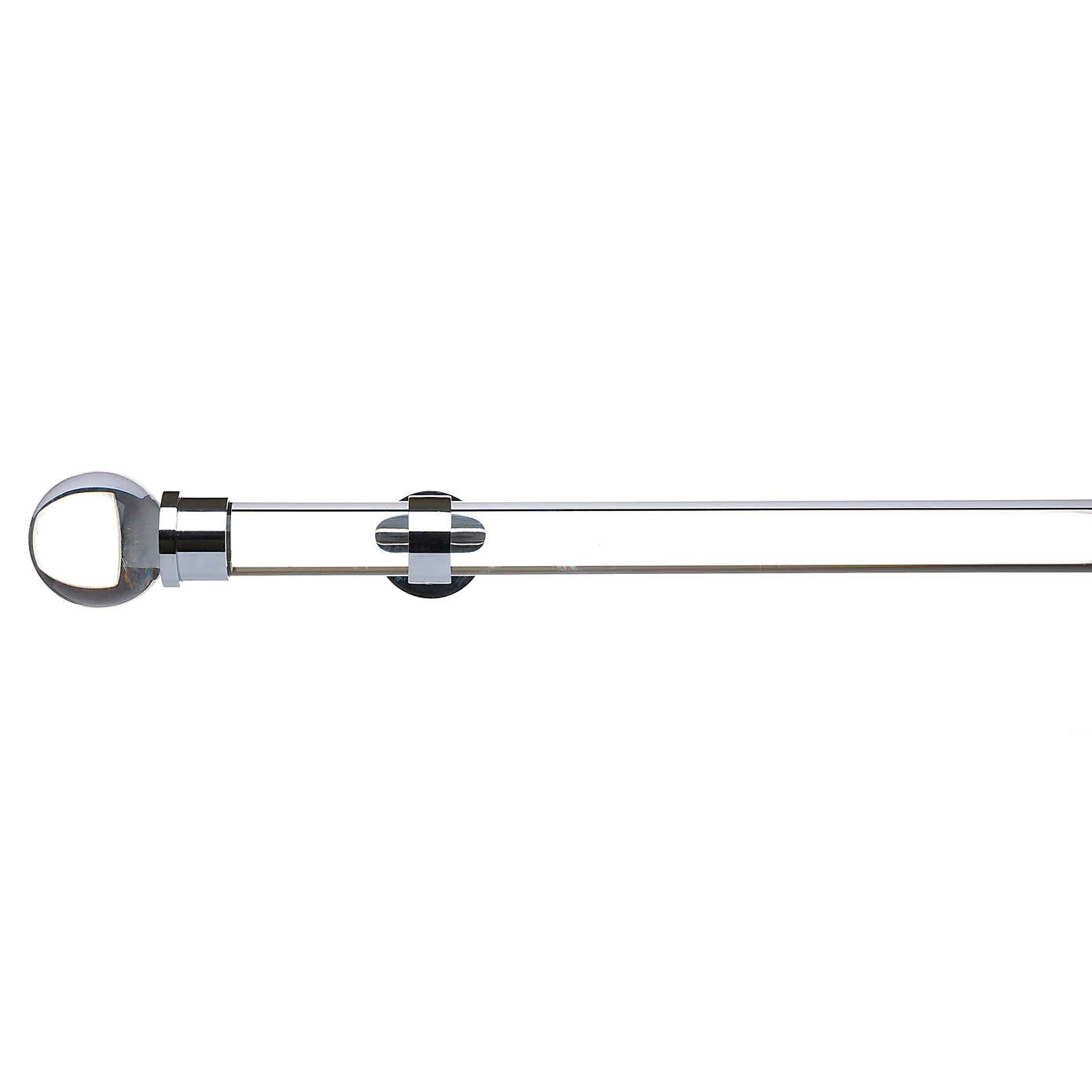 Swish Atlanta Fixed Acrylic Curtain Pole Dia. 35mm