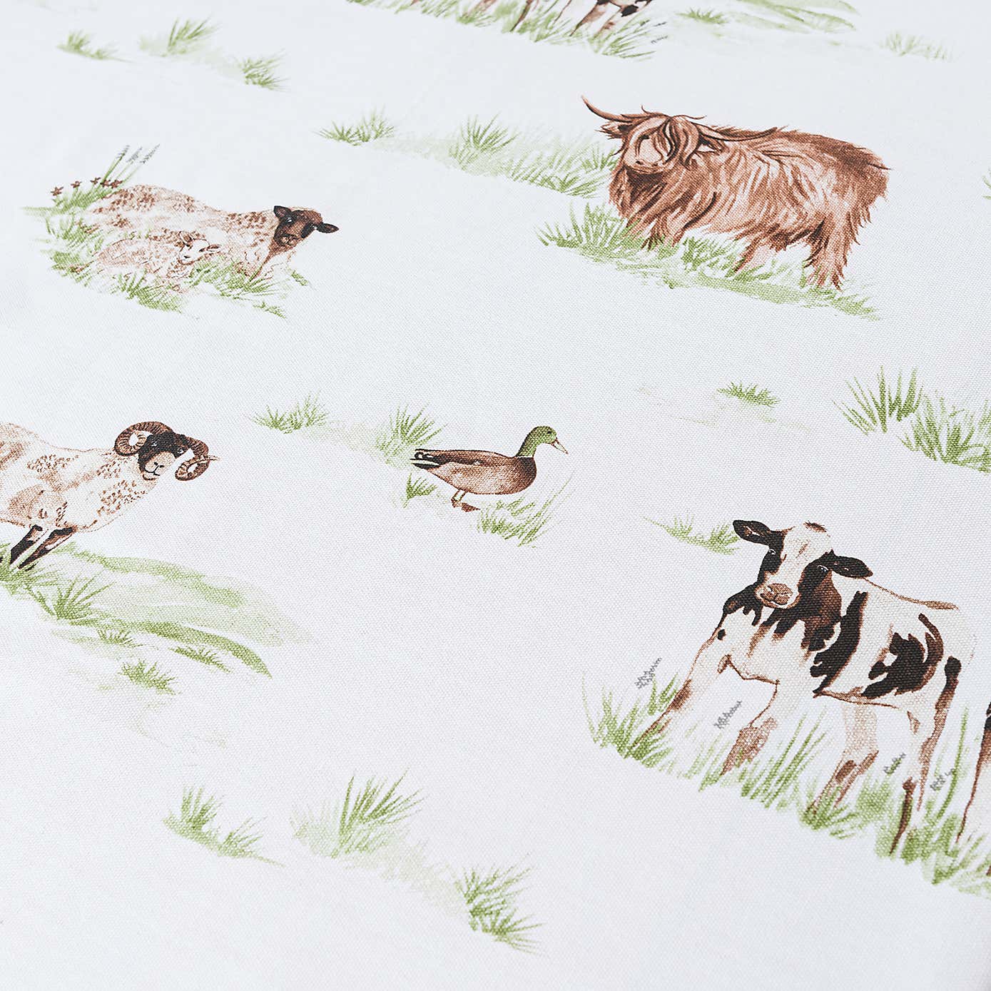 Highland Cow Wipe Clean Tablecloth