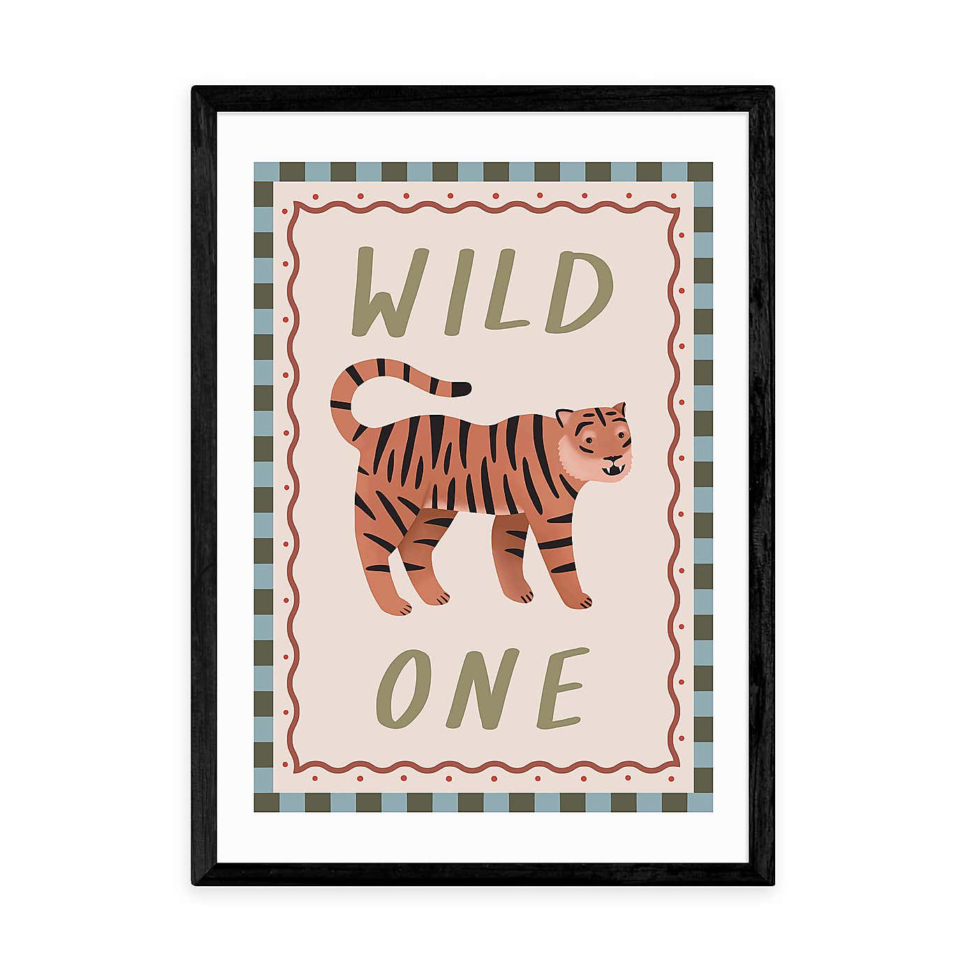 East End Prints Wild One Print by Kid of the Village