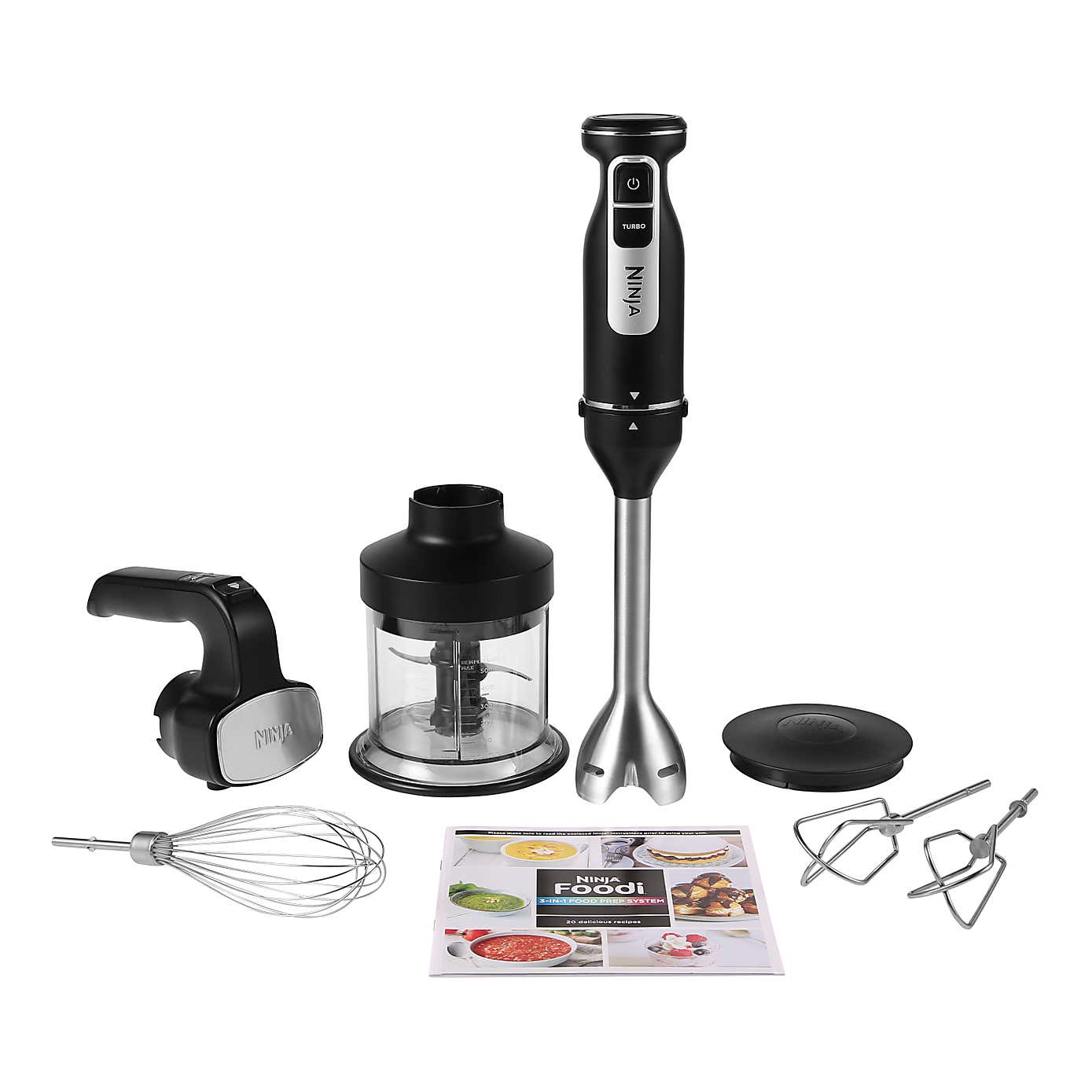 Ninja Foodi 3-in-1 Hand Blender, Mixer & Chopper