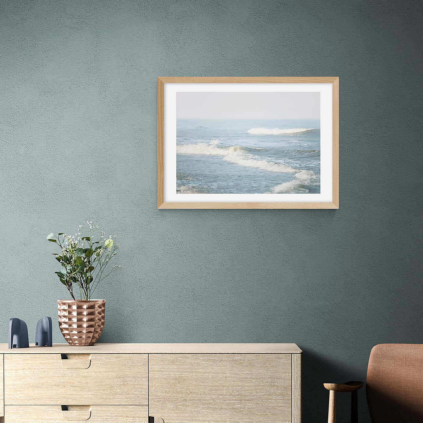 East End Prints It Comes In Waves Print by Oh Fine! Art