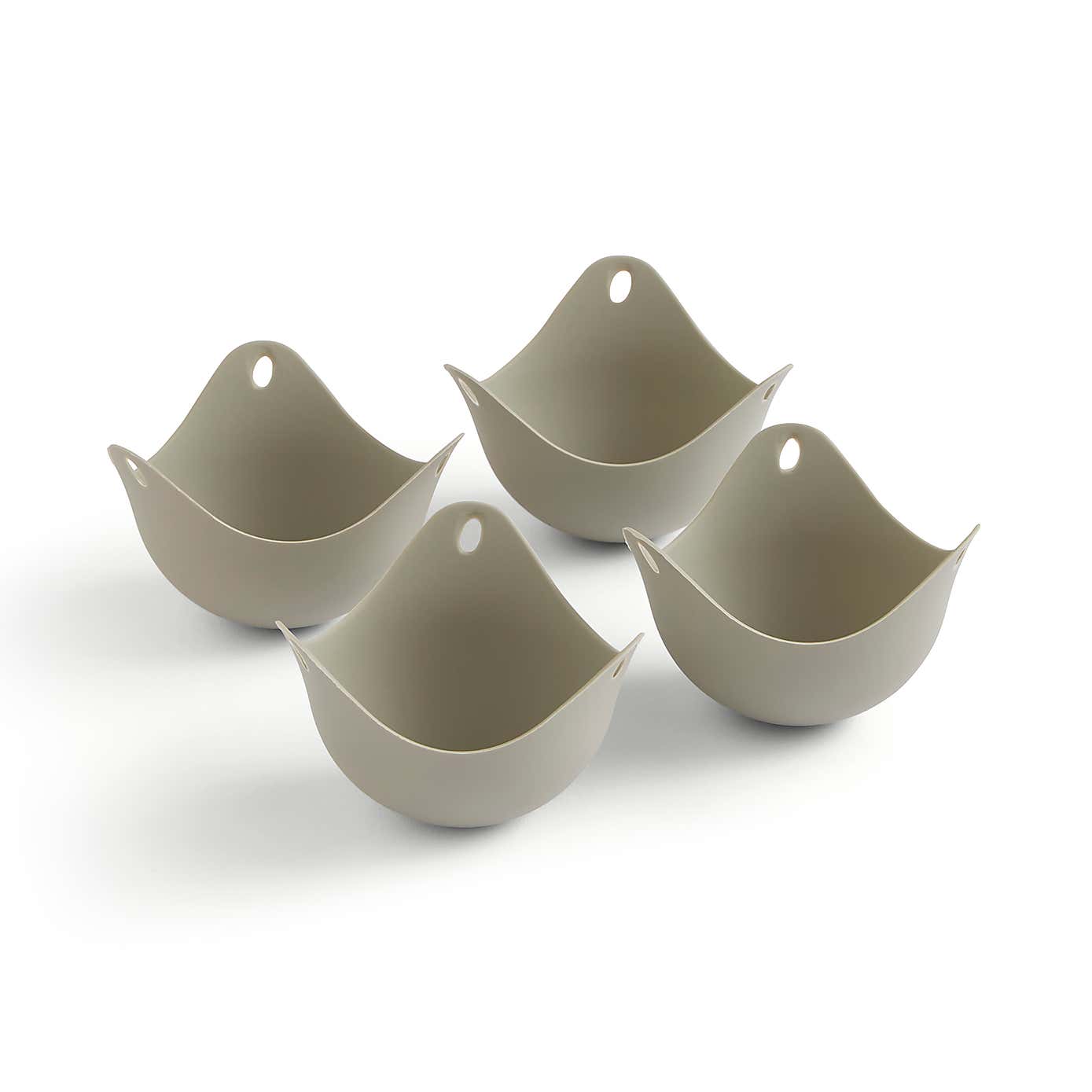 Handy Kitchen Set of 4 Silicone Egg Poachers