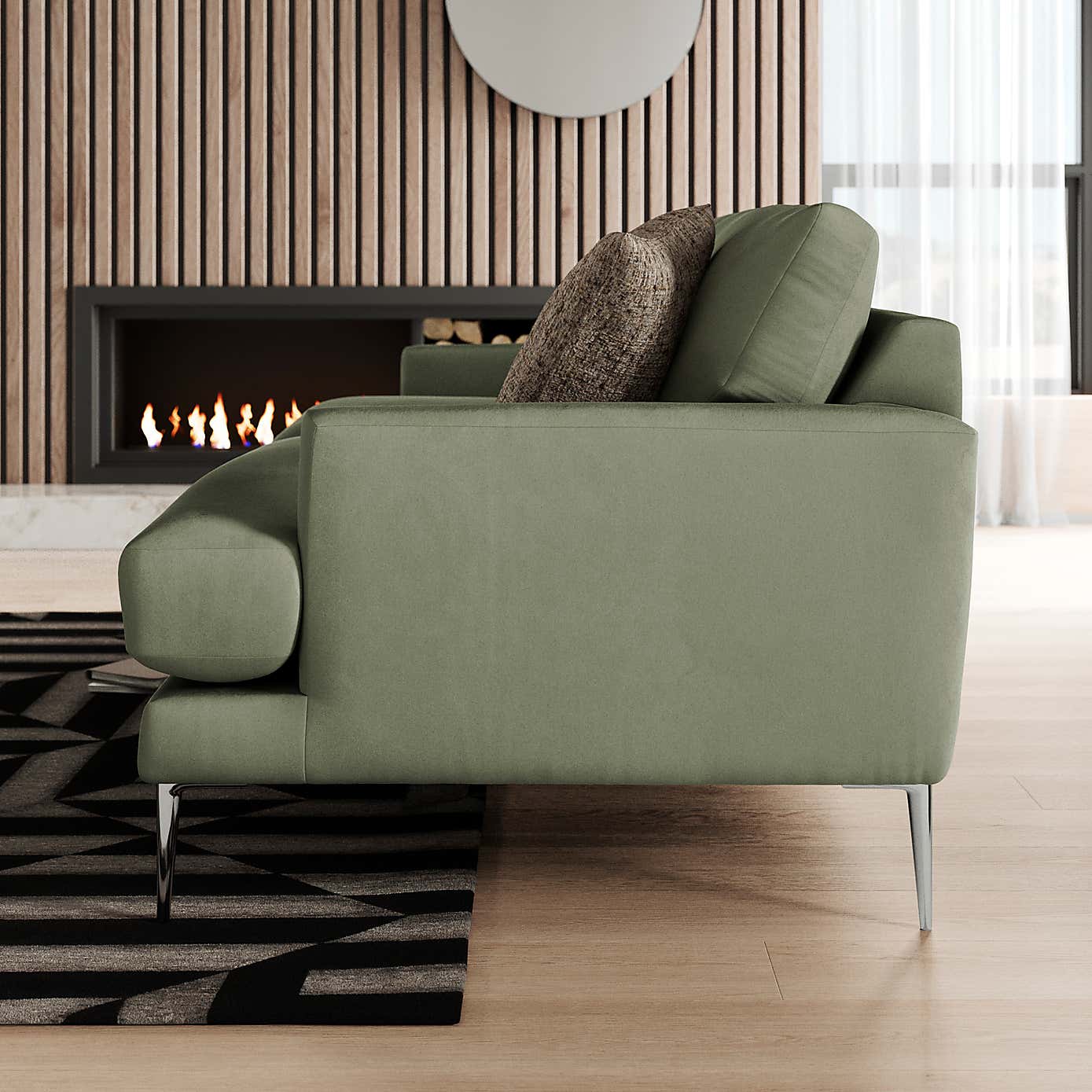 Matte Plush Velvet Fabric Sample