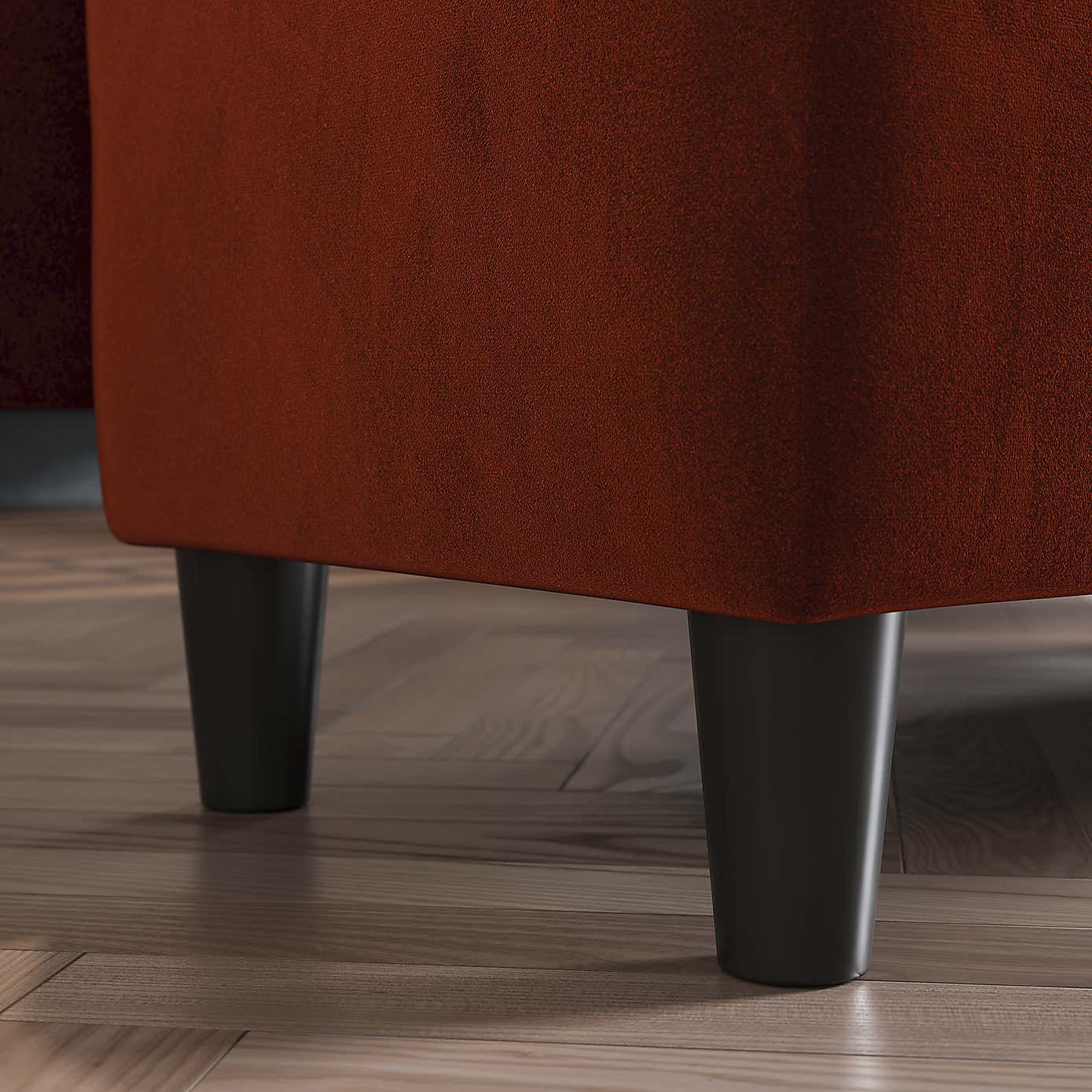 Alara Velvet Ottoman Box