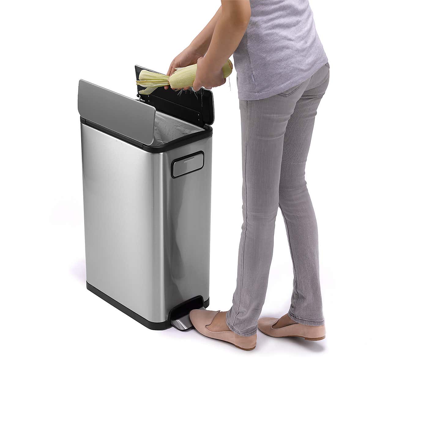 EKO Ecofly 30L Stainless Steel Pedal Bin