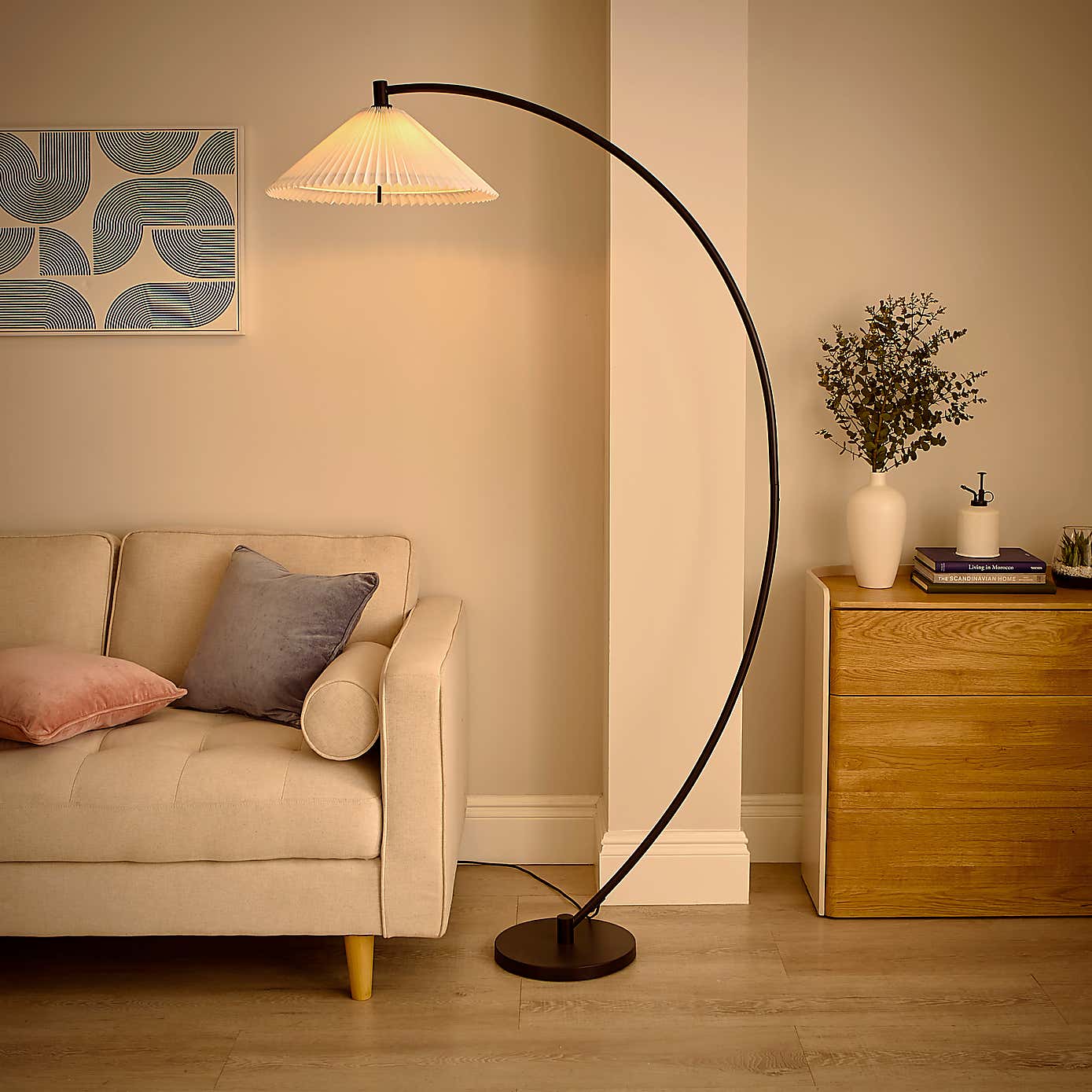 Arch Mid Century Floor Lamp