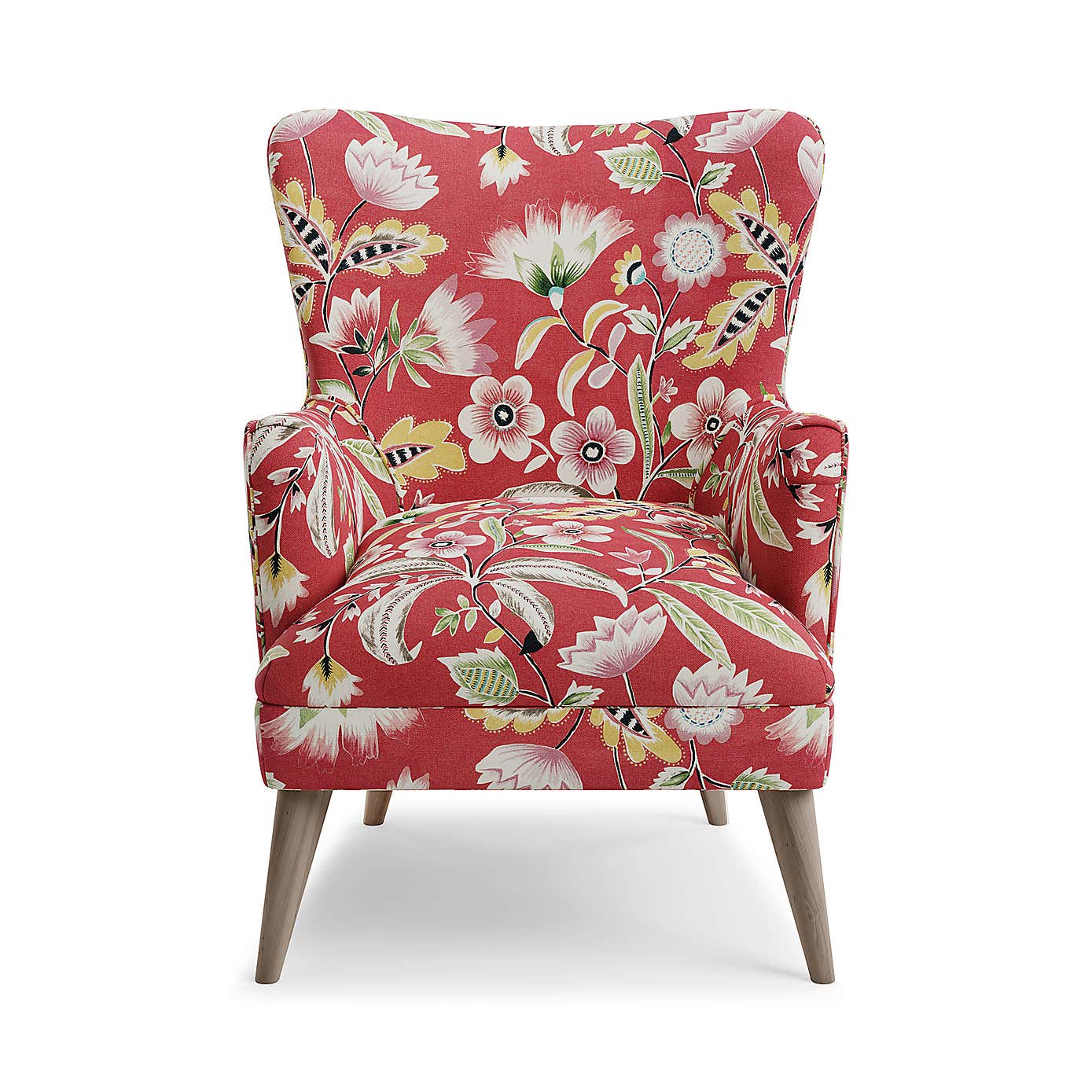 Joy Floral Upholstery Fabric Sample