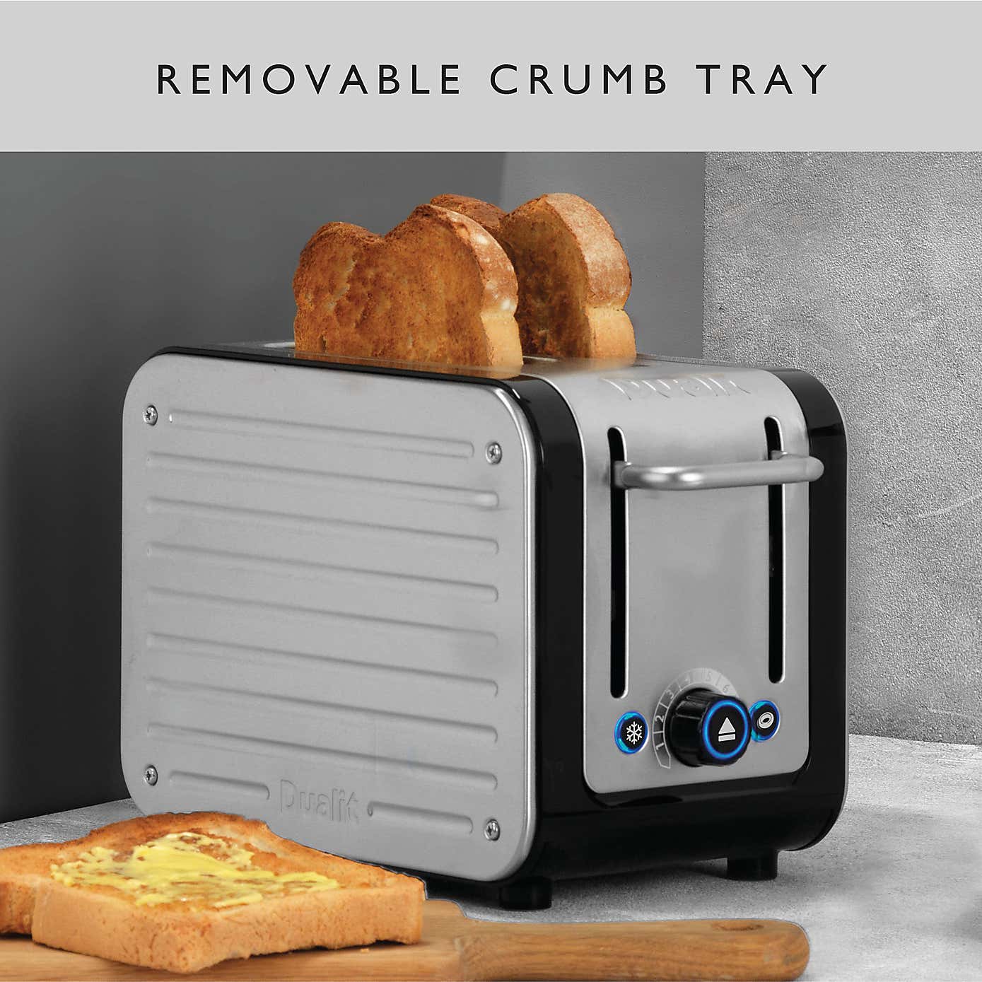 Dualit Architect Stainless Steel 2 Slot Toaster