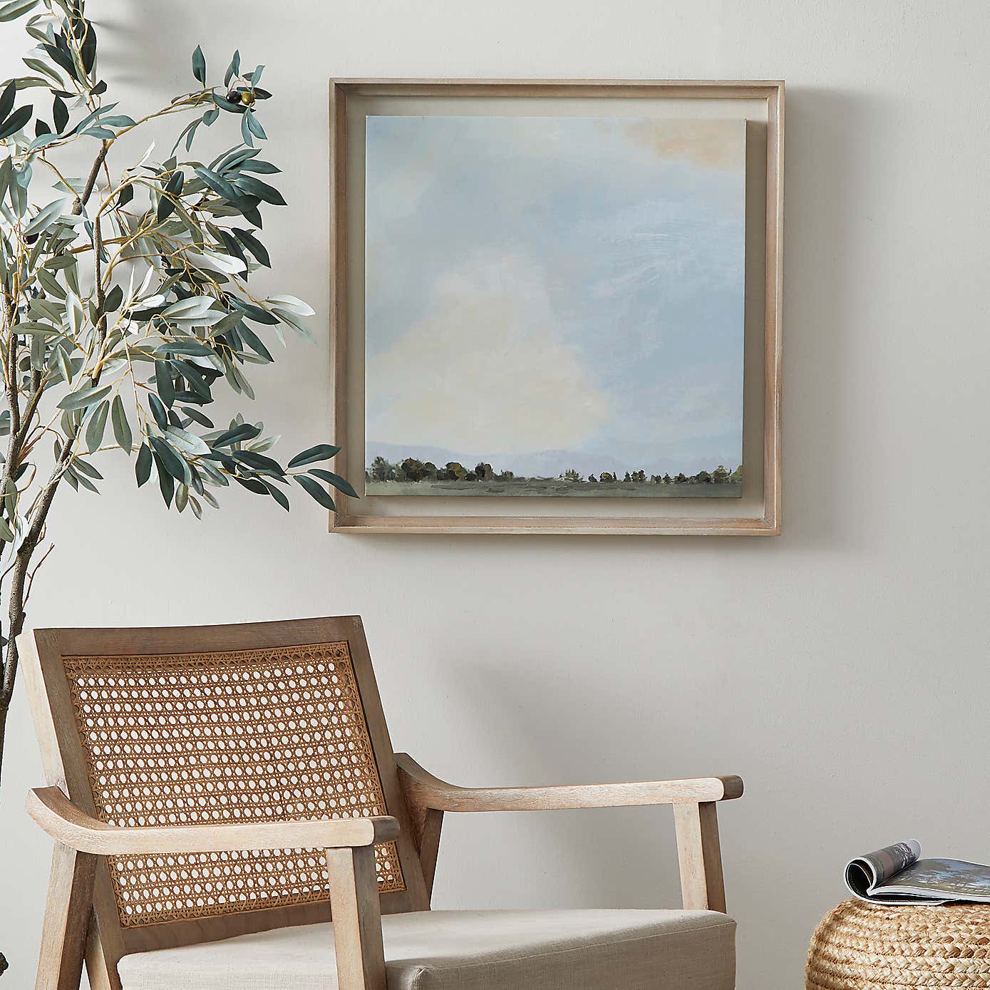 Churchgate Sky Framed Print