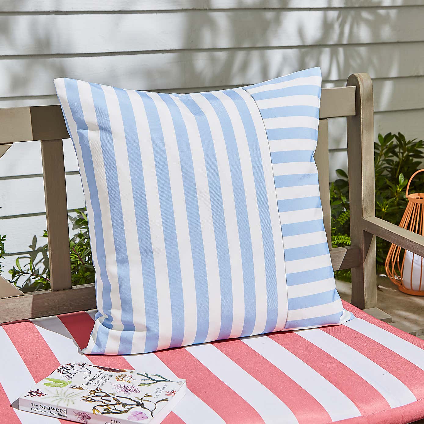 Patchwork Outdoor Square Cushion